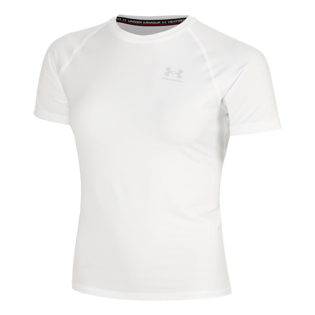 Under Armour Heatgear Authentics Comp T-shirt Dames - wit, lichtgrijs