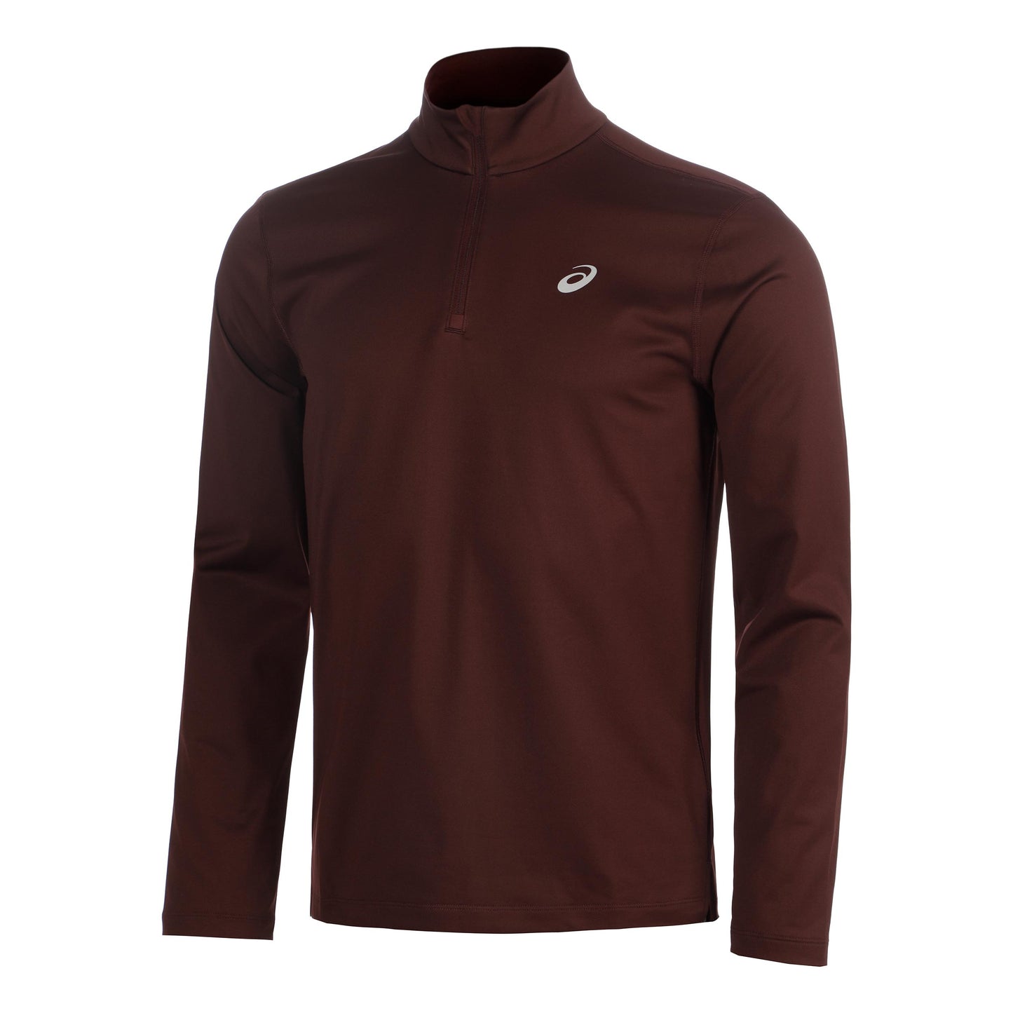 ASICS Core 1/2 Zip Winter  Hardloopshirt Heren - wijnrood