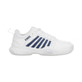 Court Express 2 Chaussure moquette Enfants - blanc, bleu foncé
