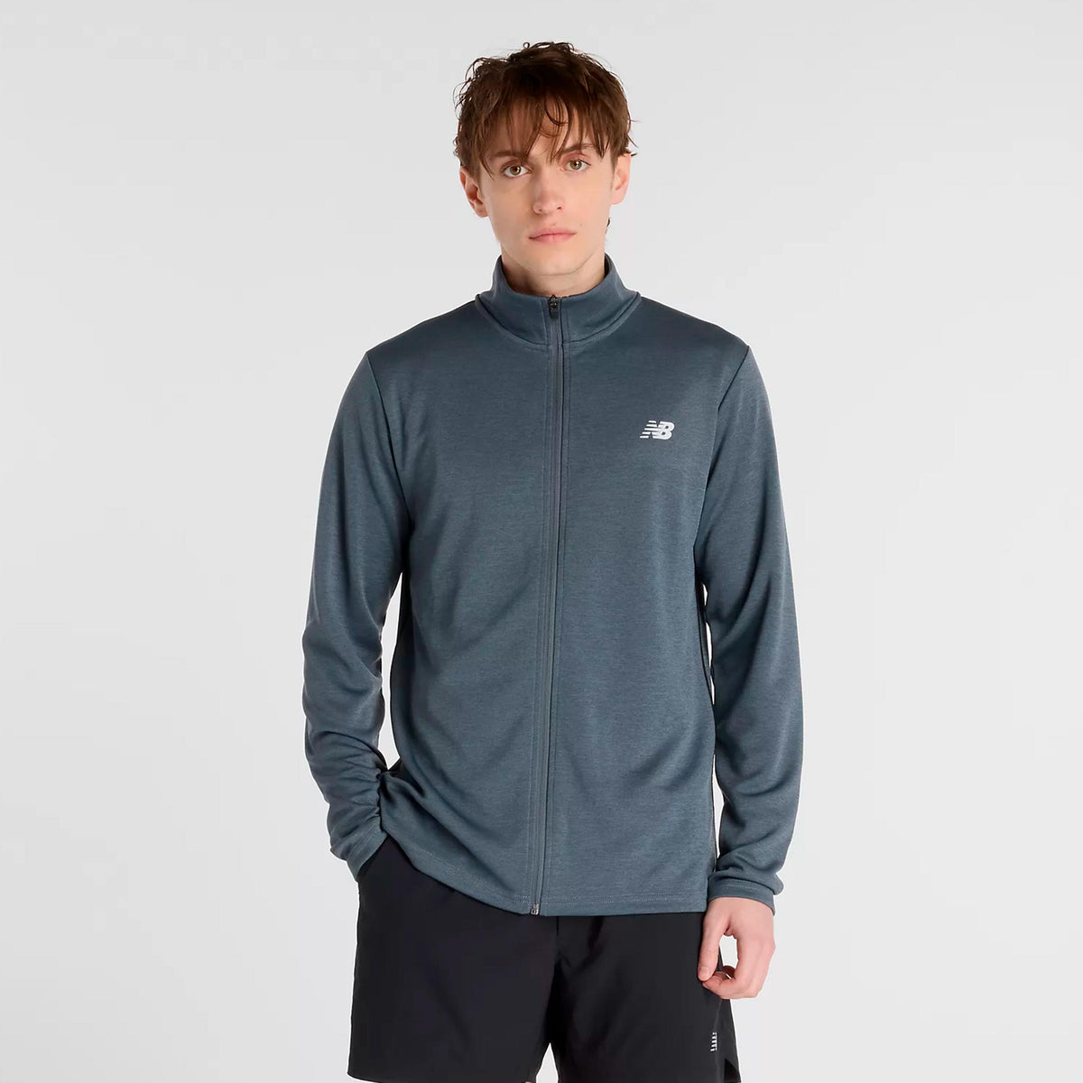 New Balance Sport Knit Veste de survêtement Hommes - gris foncé