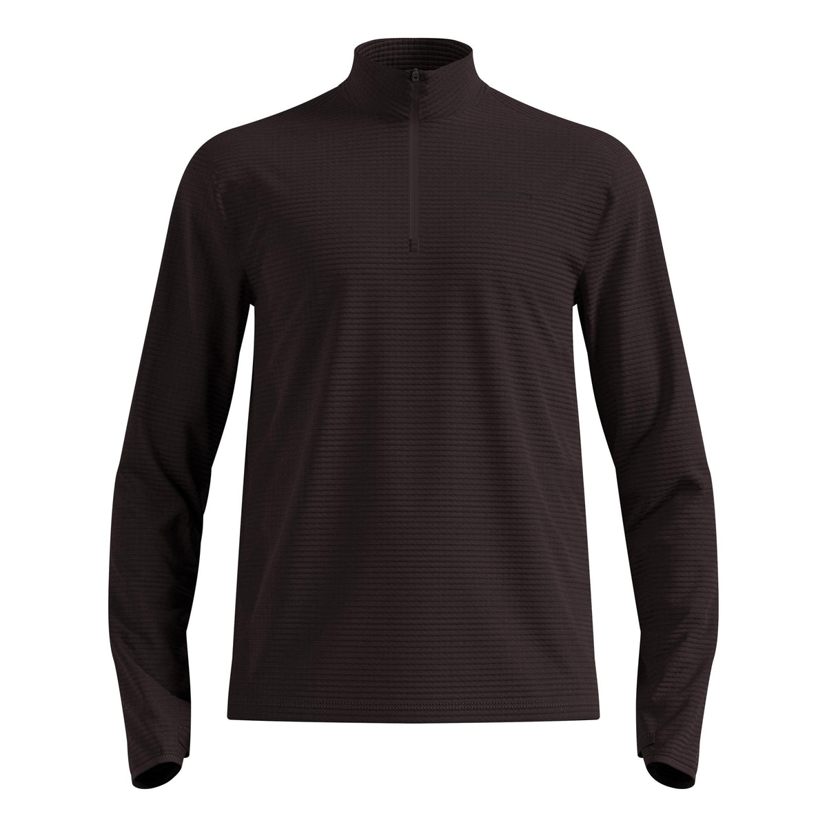 Odlo Essential Thermal Midlayer 1/2 Zip Hardloopshirt Heren - bruin