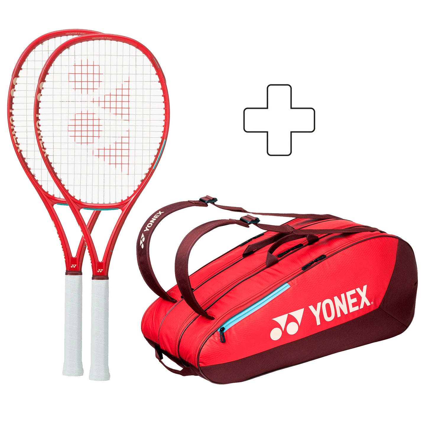 Yonex 2x VCORE 100 (2026) + sac de tennis