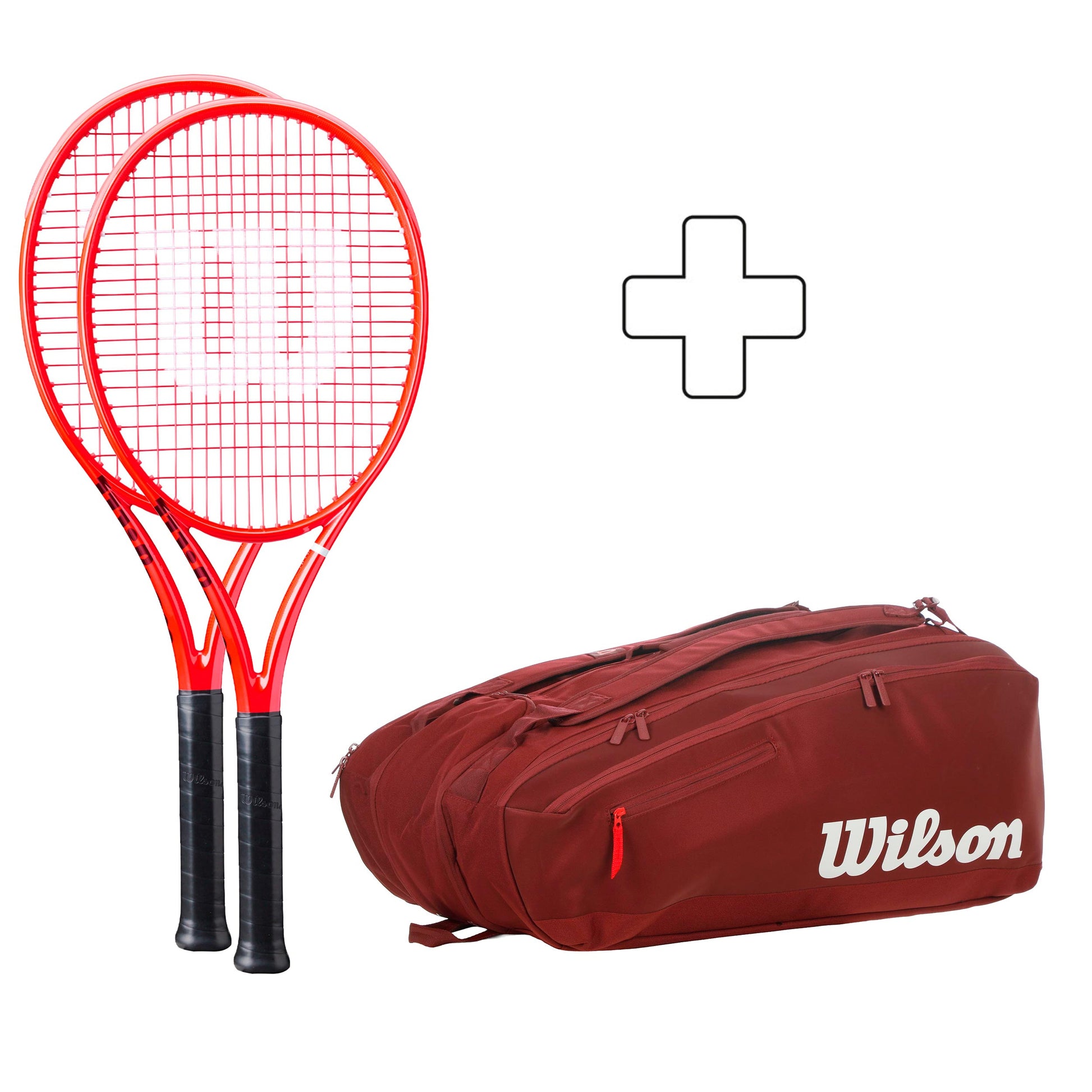 Wilson 2x Defyer 98 Pro V1 Plus rackettas