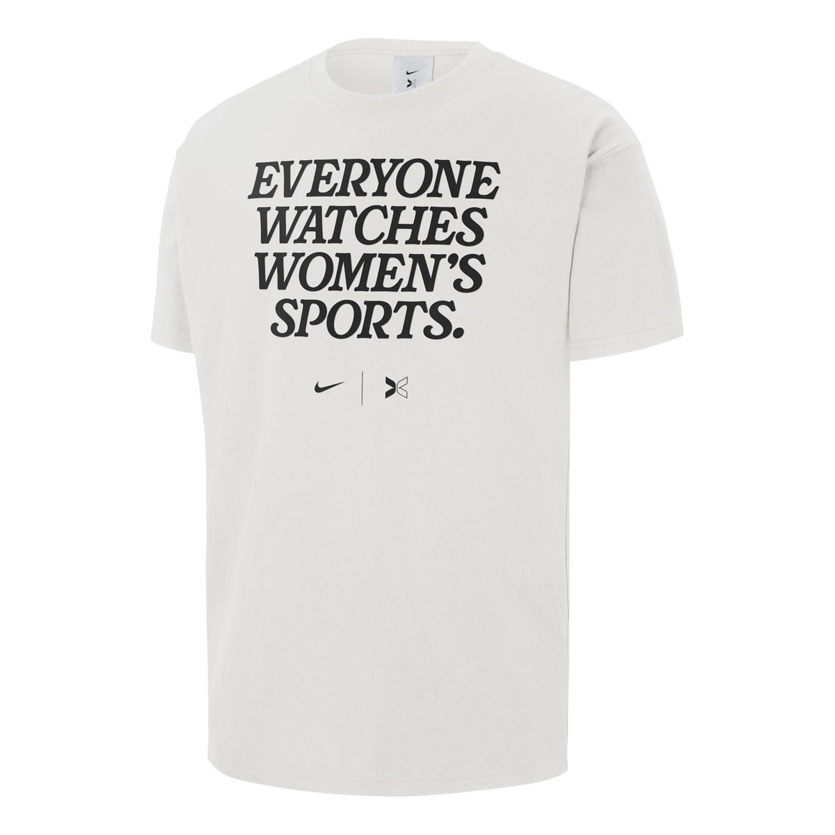Nike Everyone Watches Women's Sport T-shirt Dames-beige