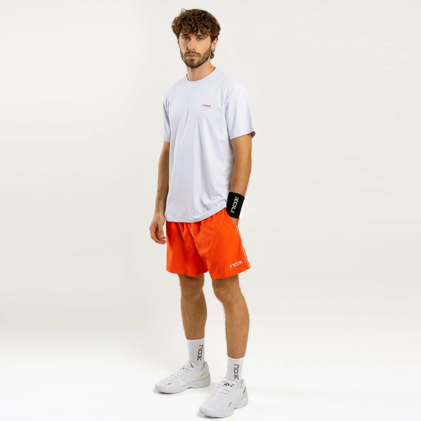NOX Team T-shirt Hommes-blanc