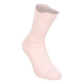 Crew Tennissokken Unisex - pastelroze, wit