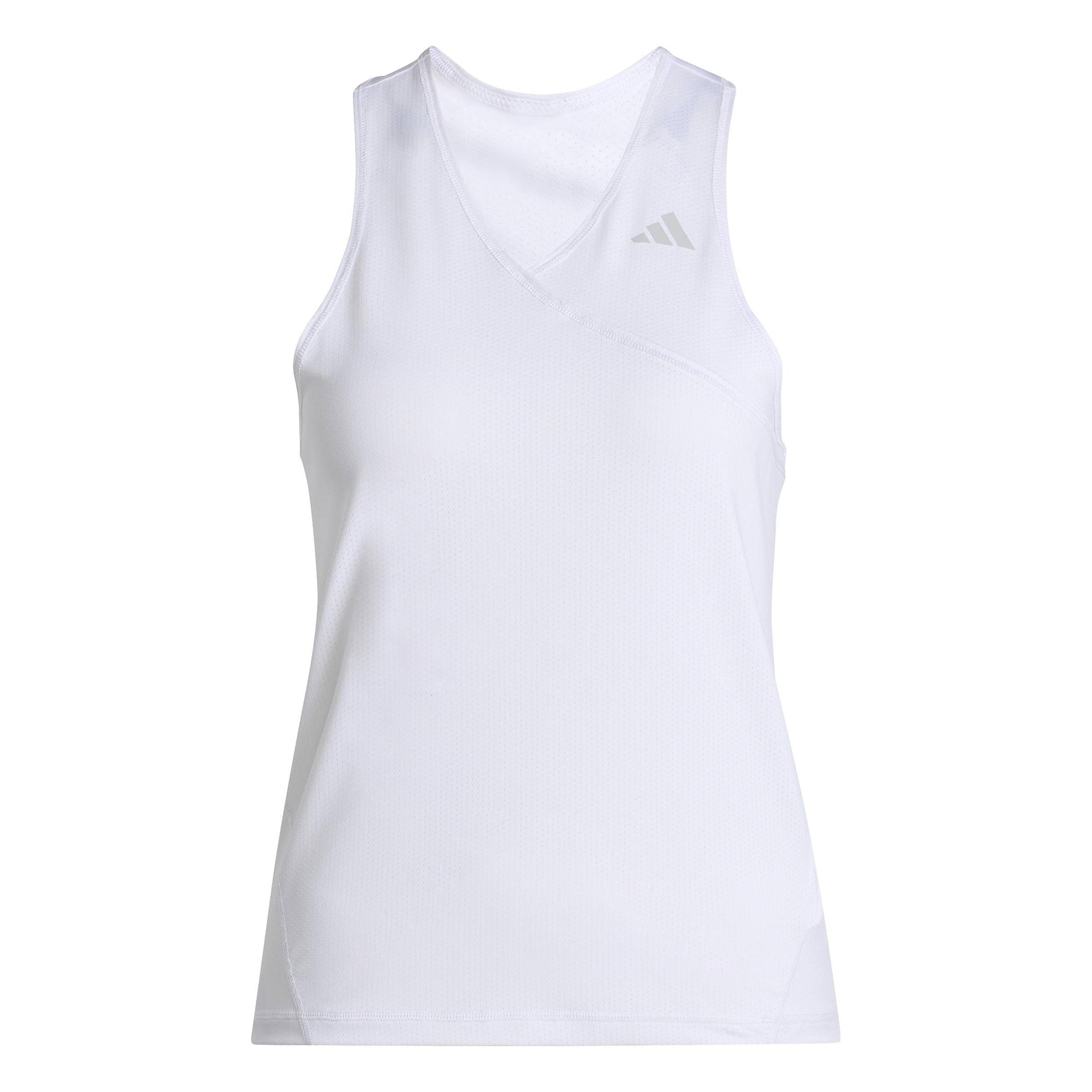 adidas Club V-Neck Tanktop Dames - wit