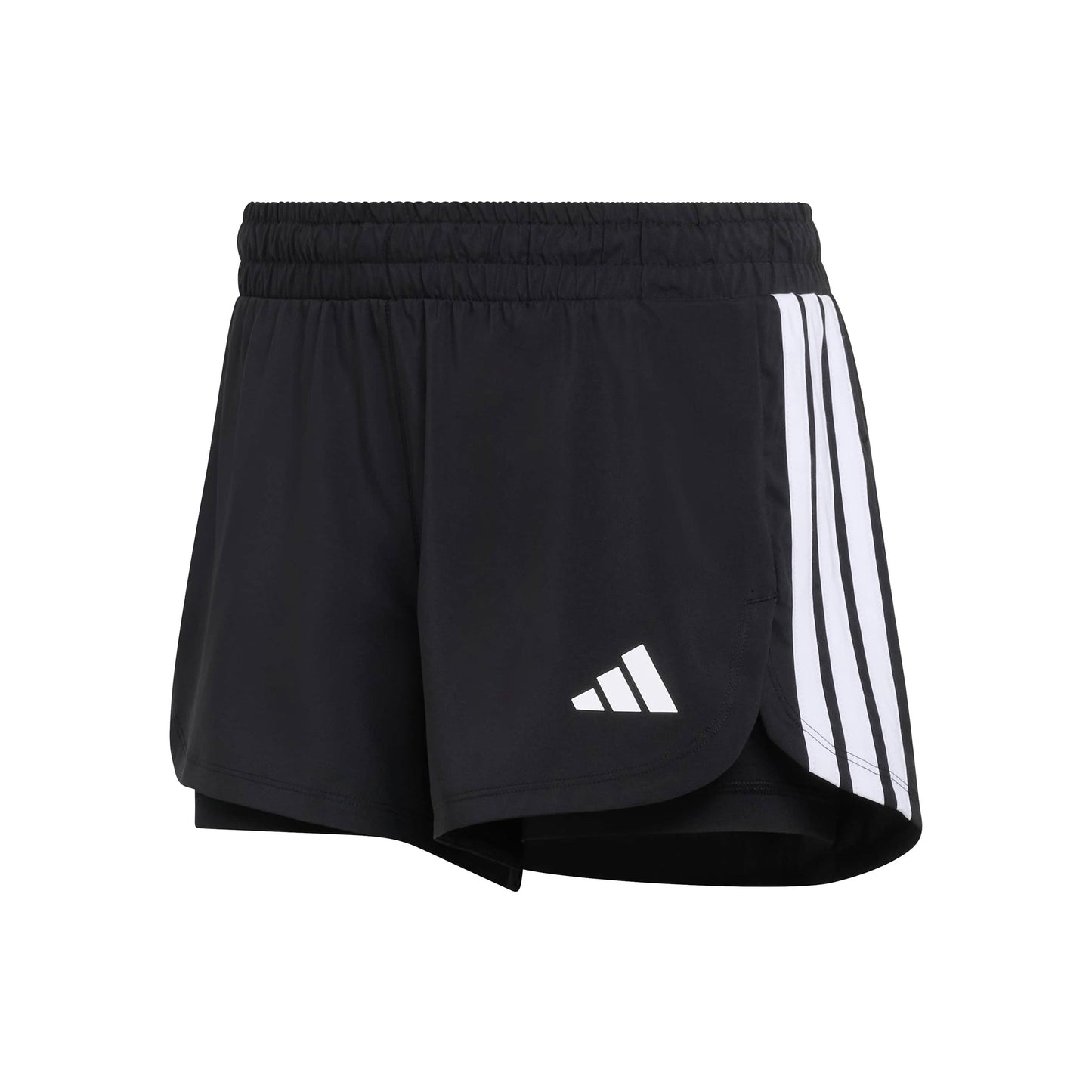 adidas Pacer 2In1 Shorts Dames - zwart, wit