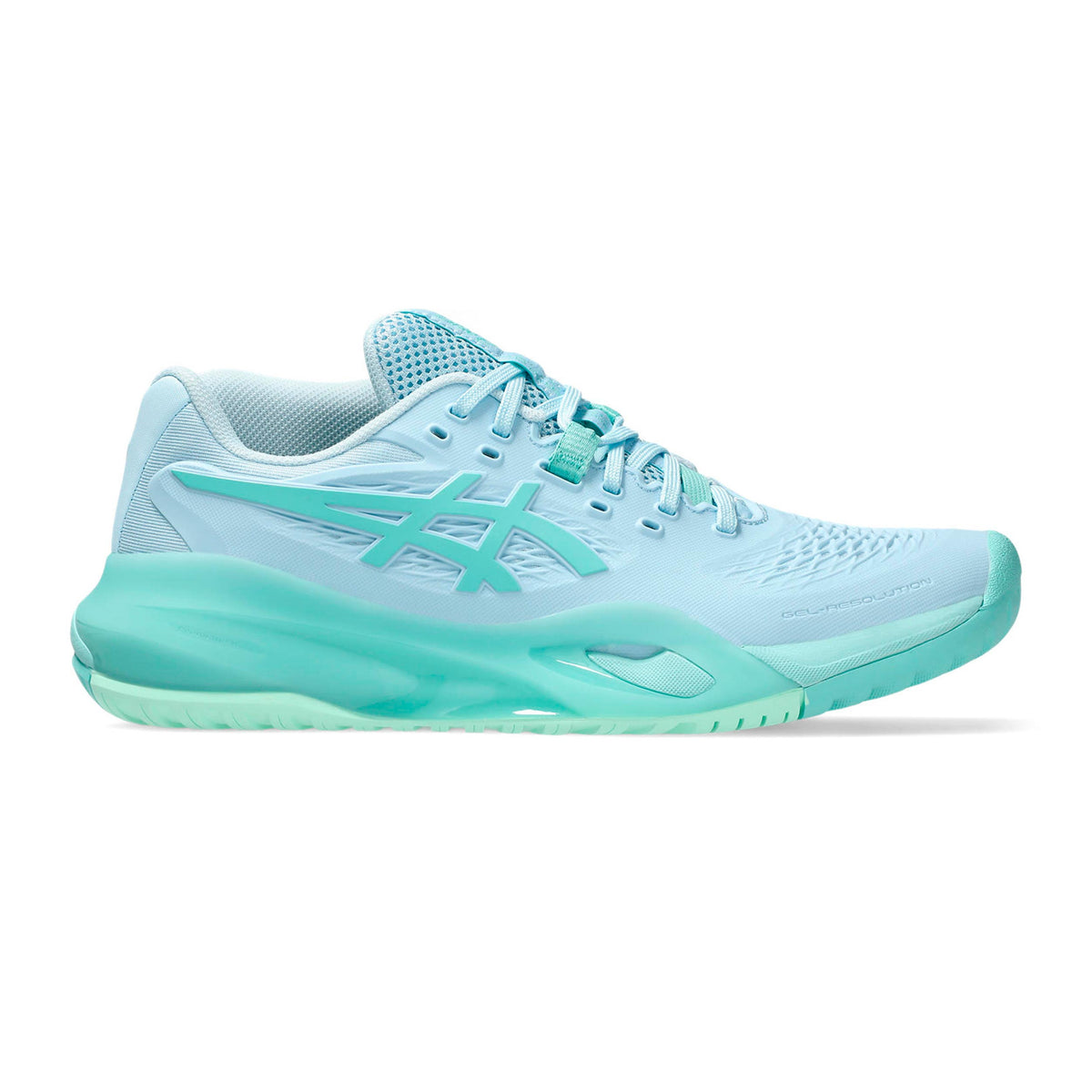 ASICS Gel-Resolution X Chaussures toutes surfaces Femmes - bleu clair, menthe