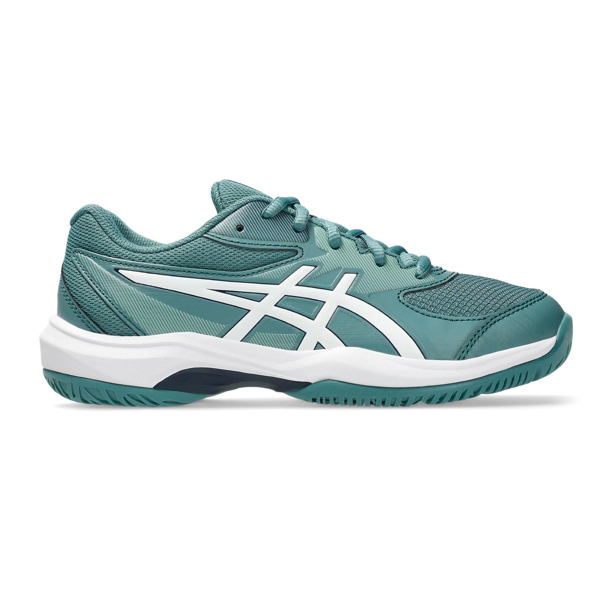 ASICS Gel-Game 10 GS Allcourt schoen Kinderen - petrolblauw, wit