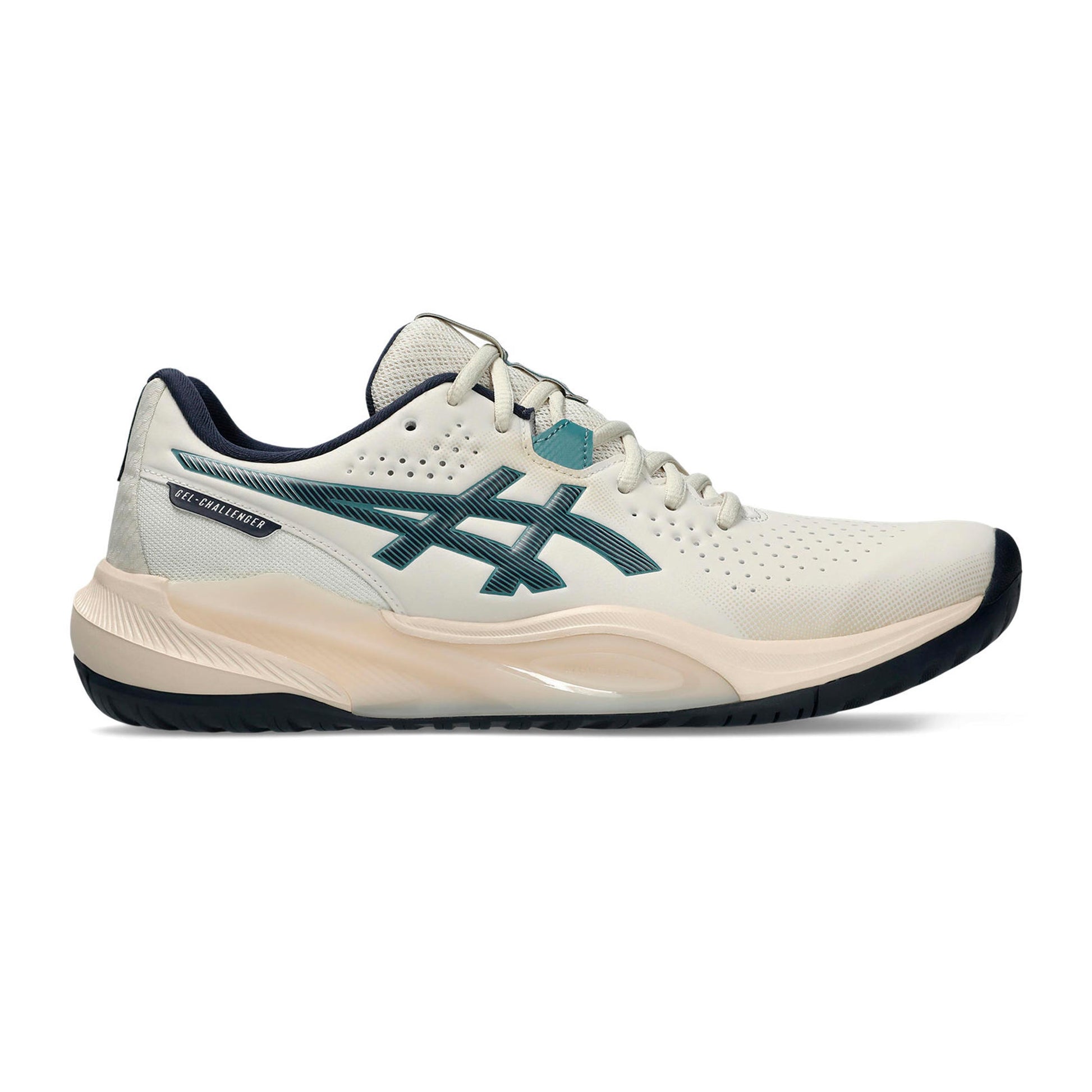 ASICS Gel-Challenger 15 Chaussures toutes surfaces Hommes - beige, bleu foncé