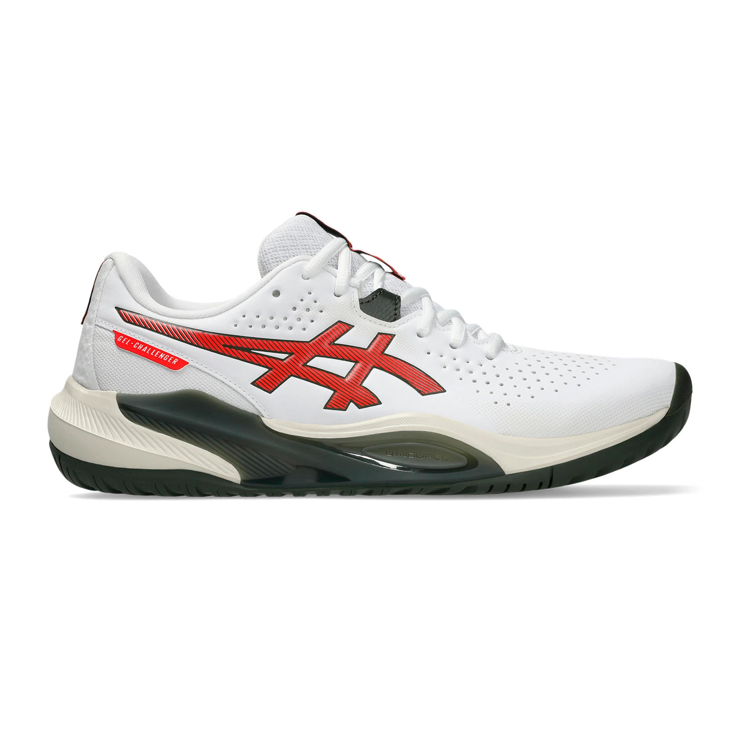 ASICS Gel-Challenger 15 Allcourt schoen Heren - wit, rood