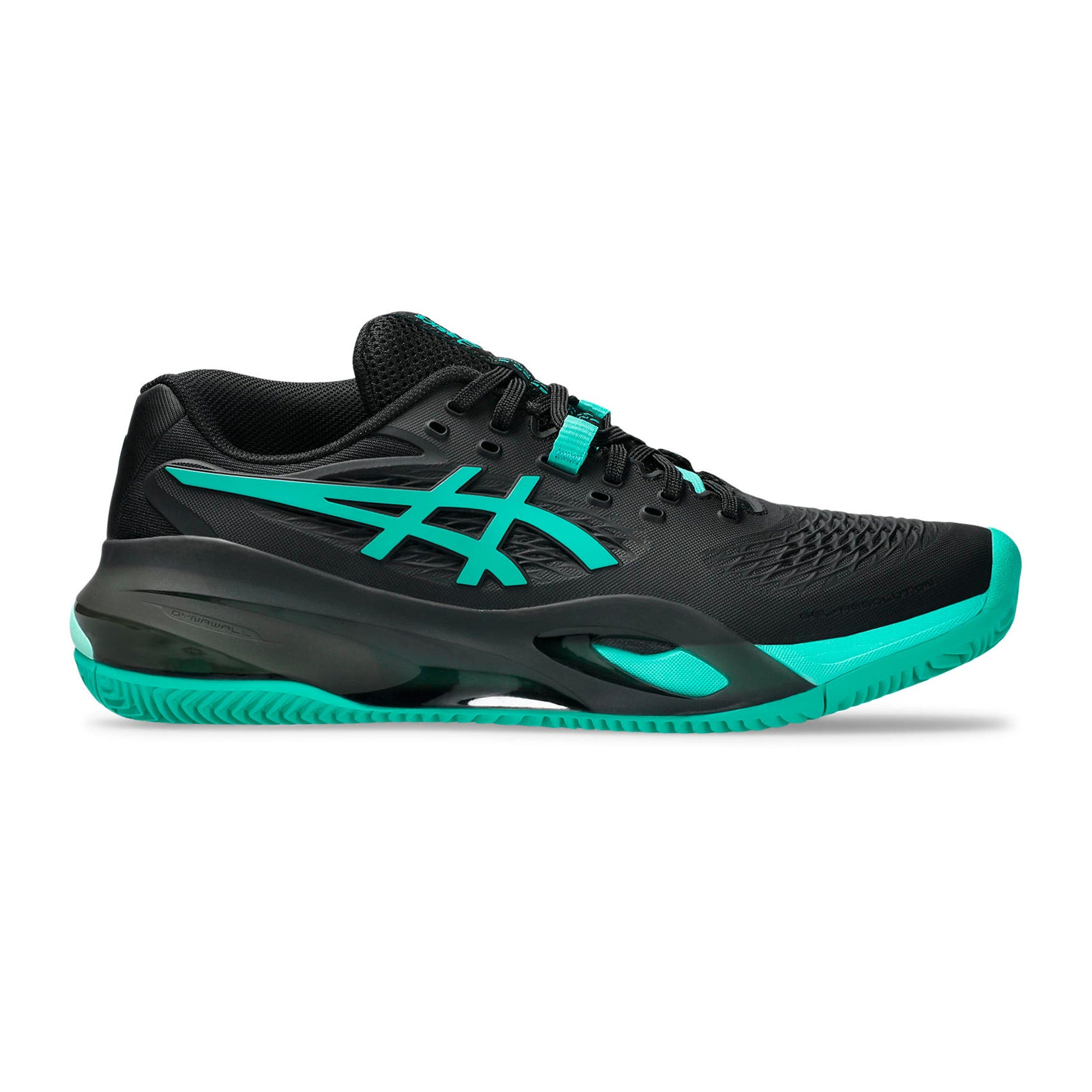 ASICS Gel-Resolution X Gravelschoen Heren - zwart, turkoois