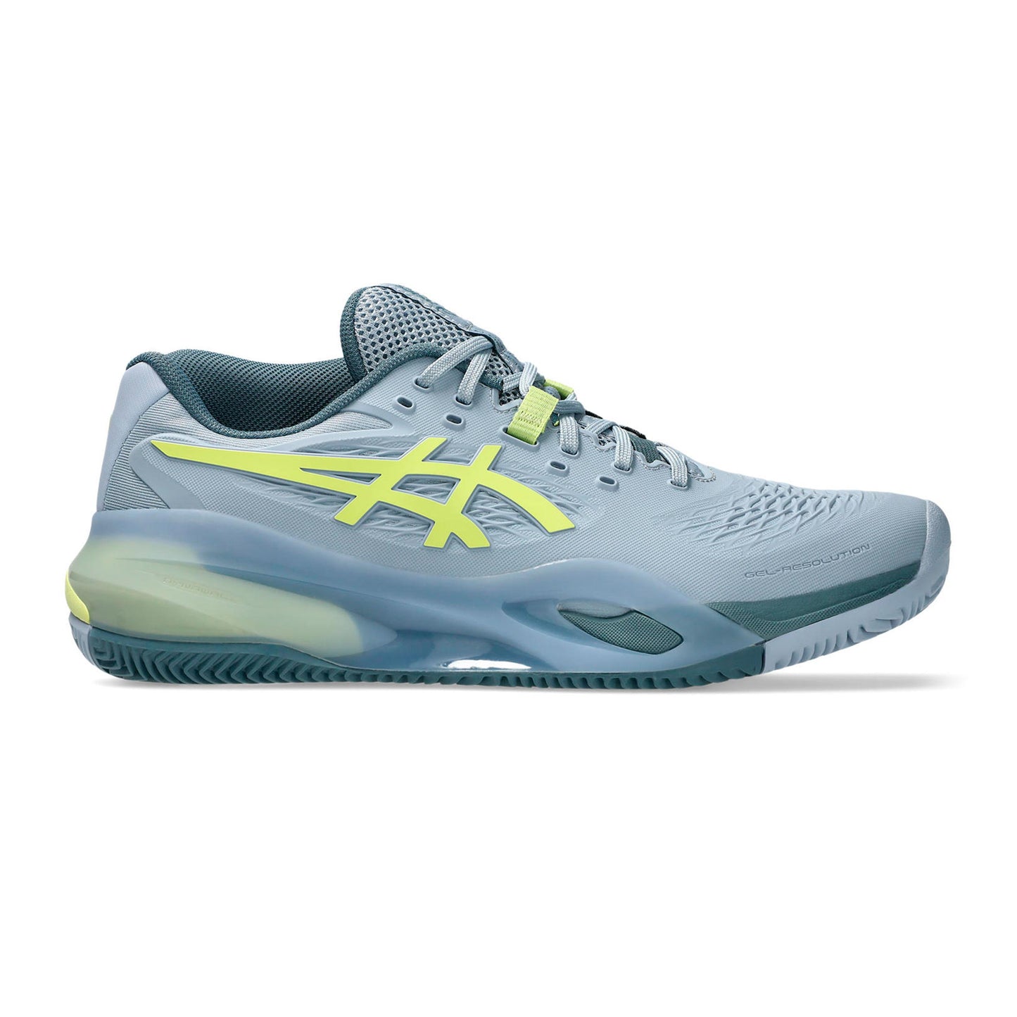 ASICS Gel-Resolution X Gravelschoen Heren - grijs, groen