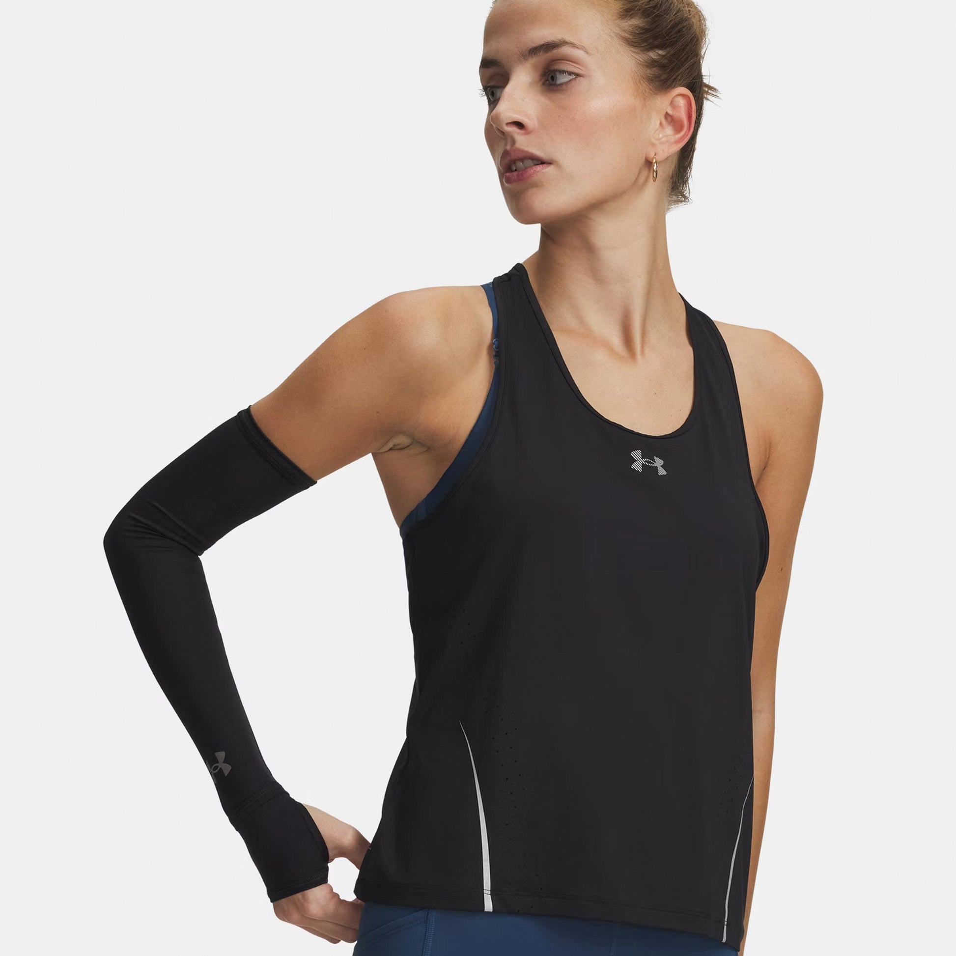 Under Armour Velociti Pro  Hardloopshirt Dames - zwart, zilver