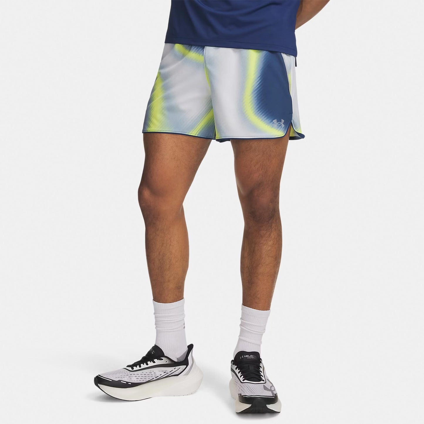 Under Armour Velociti Pro 5in  Short de running Hommes - bleu, multicouleur