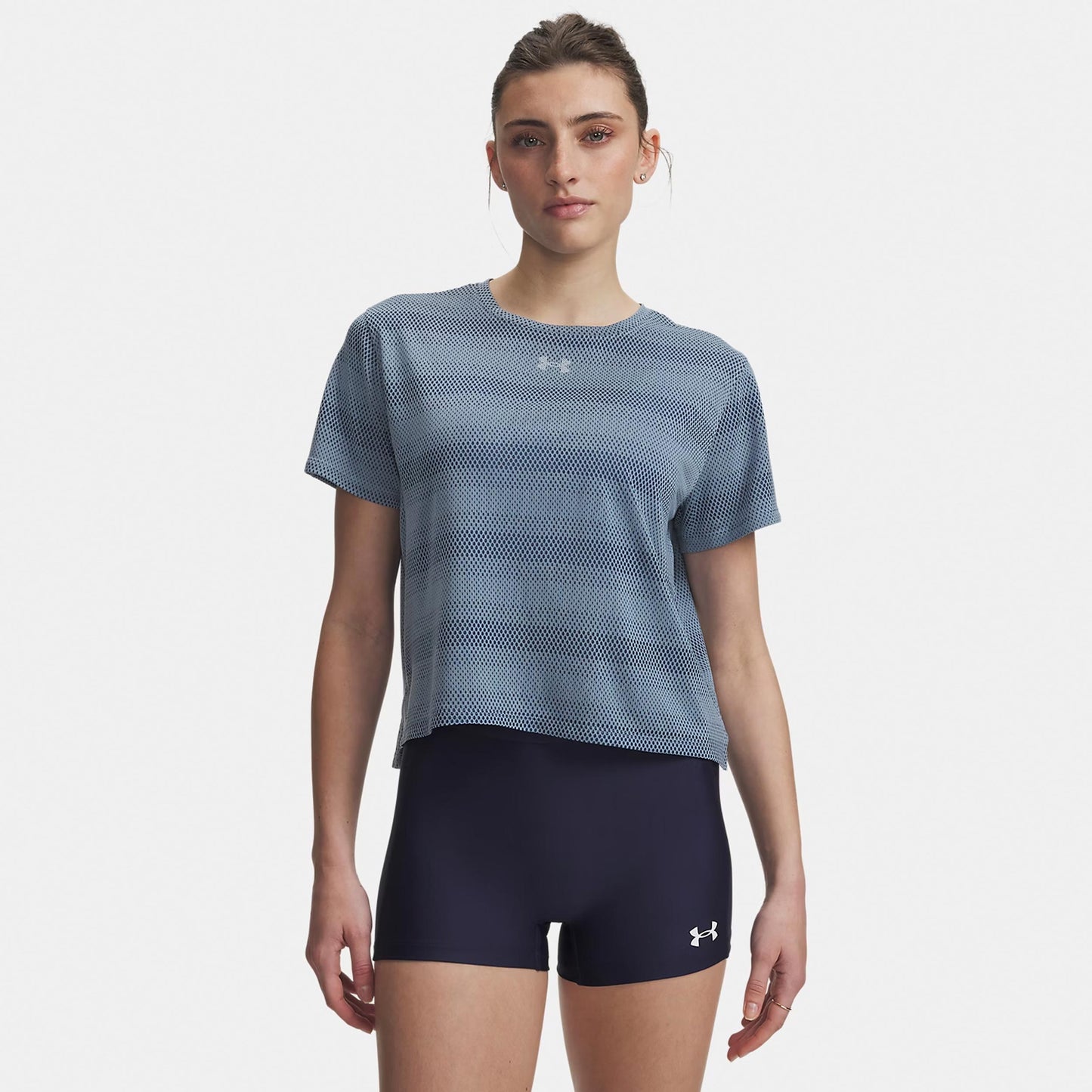 Under Armour Velociti  Hardloopshirt Dames - blauw