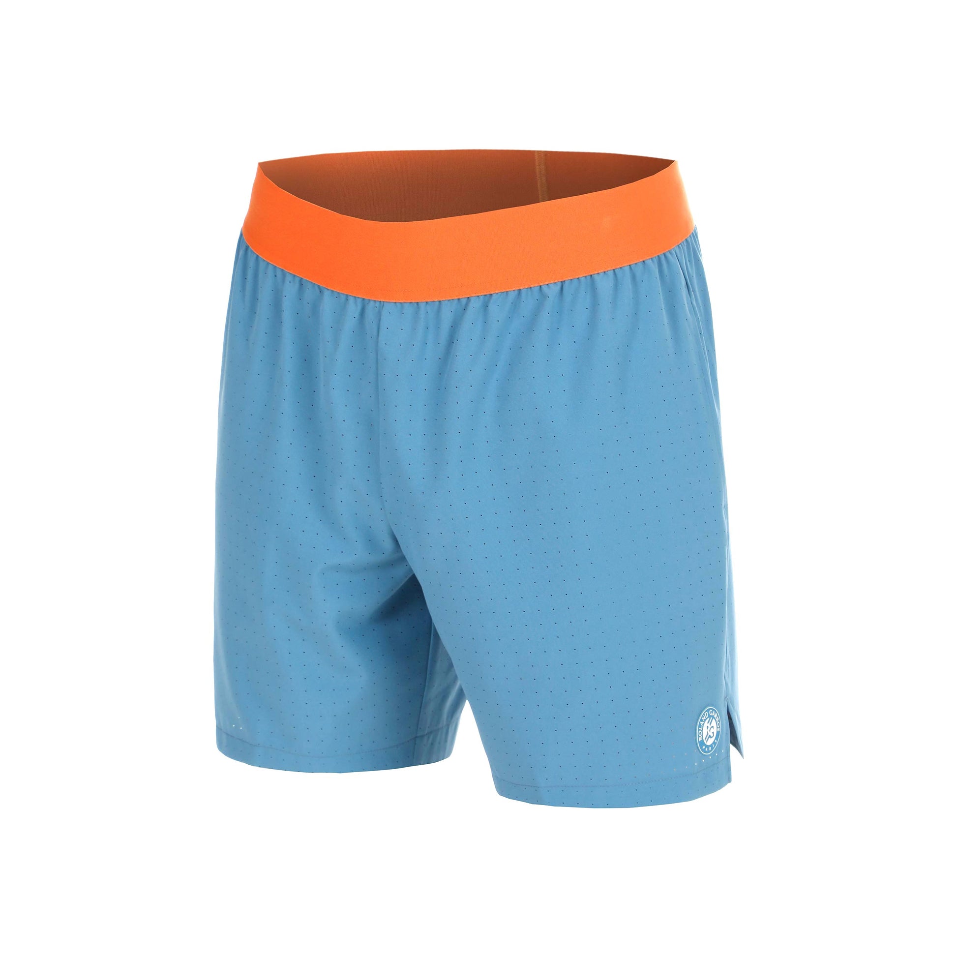 Lacoste Shorts Heren - blaugrau, oranje