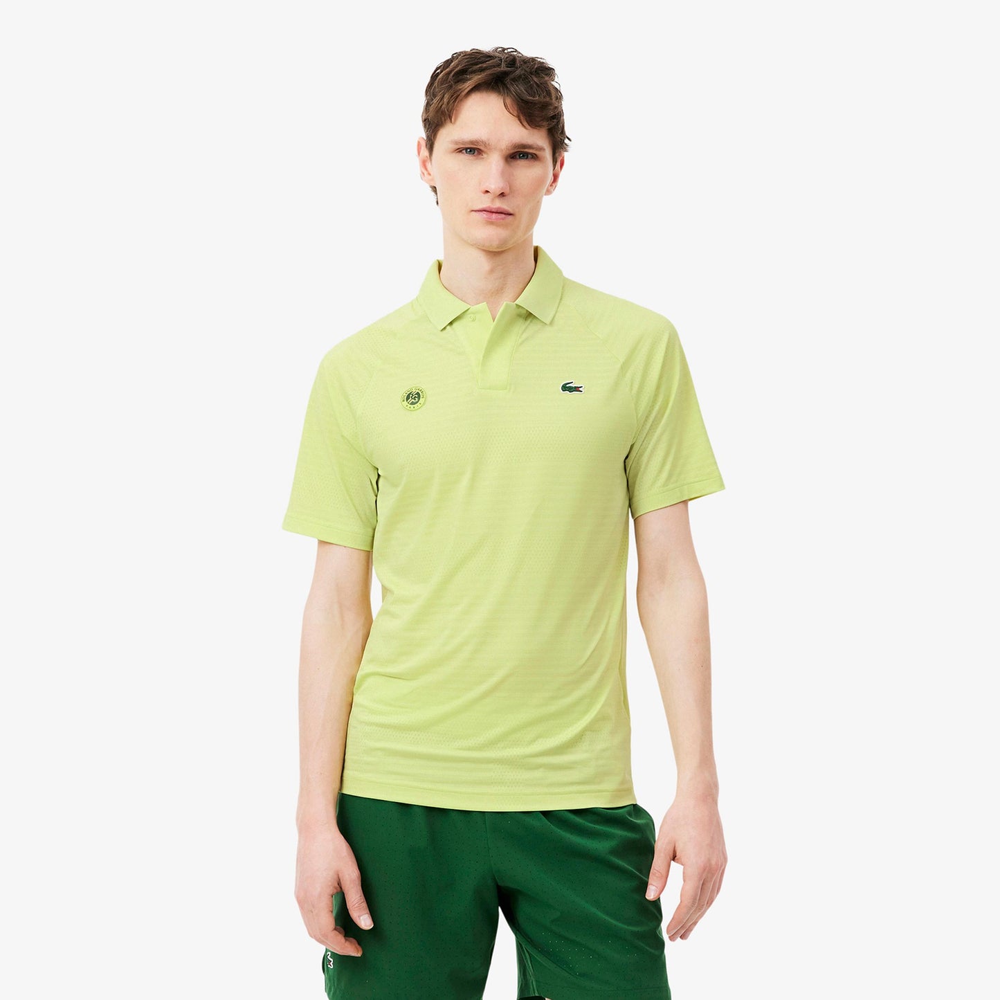 Lacoste Polo Heren - limoen