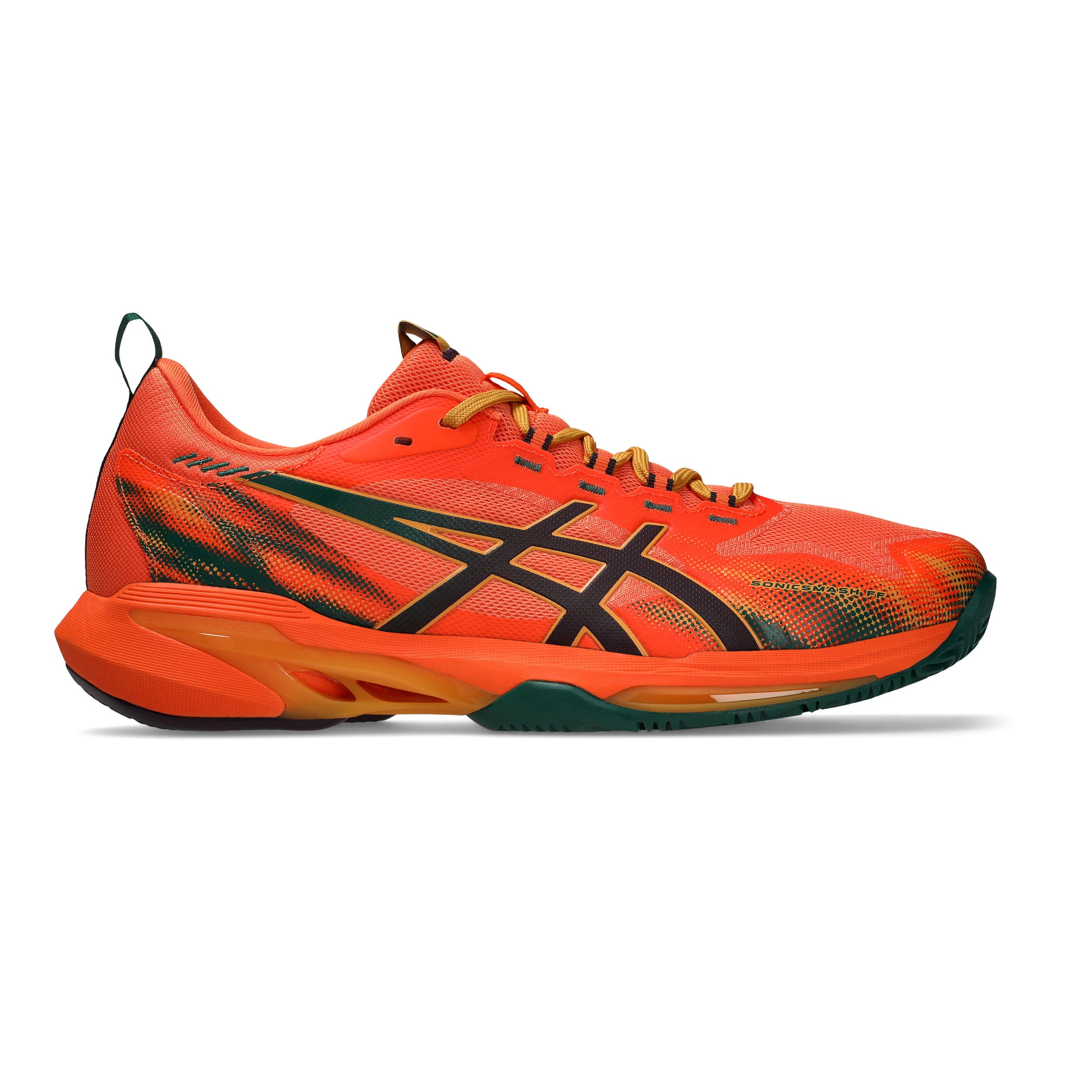 ASICS Sonicsmash FF Padel schoen Heren - neonoranje, lila
