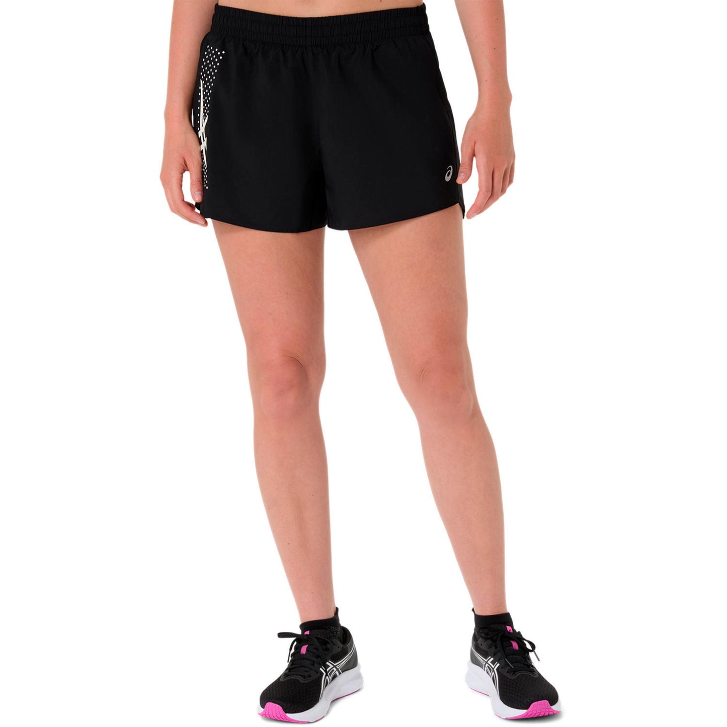 ASICS Metarun Split Hardloopshorts Dames-zwart