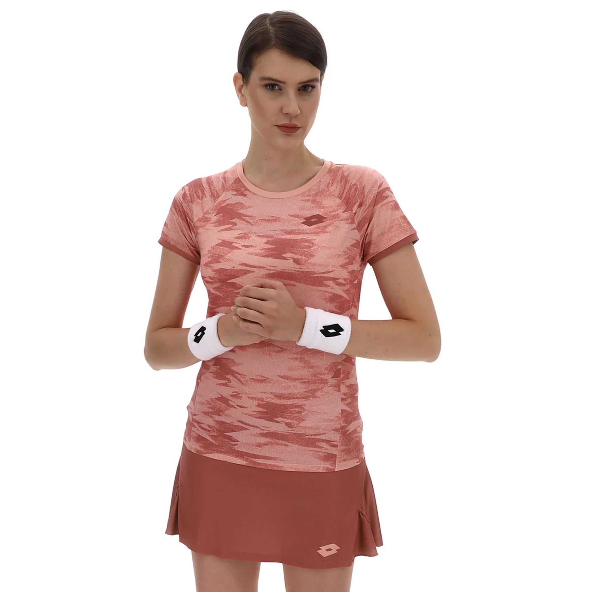 Lotto Tech VI T-shirt Femmes - vieux rose