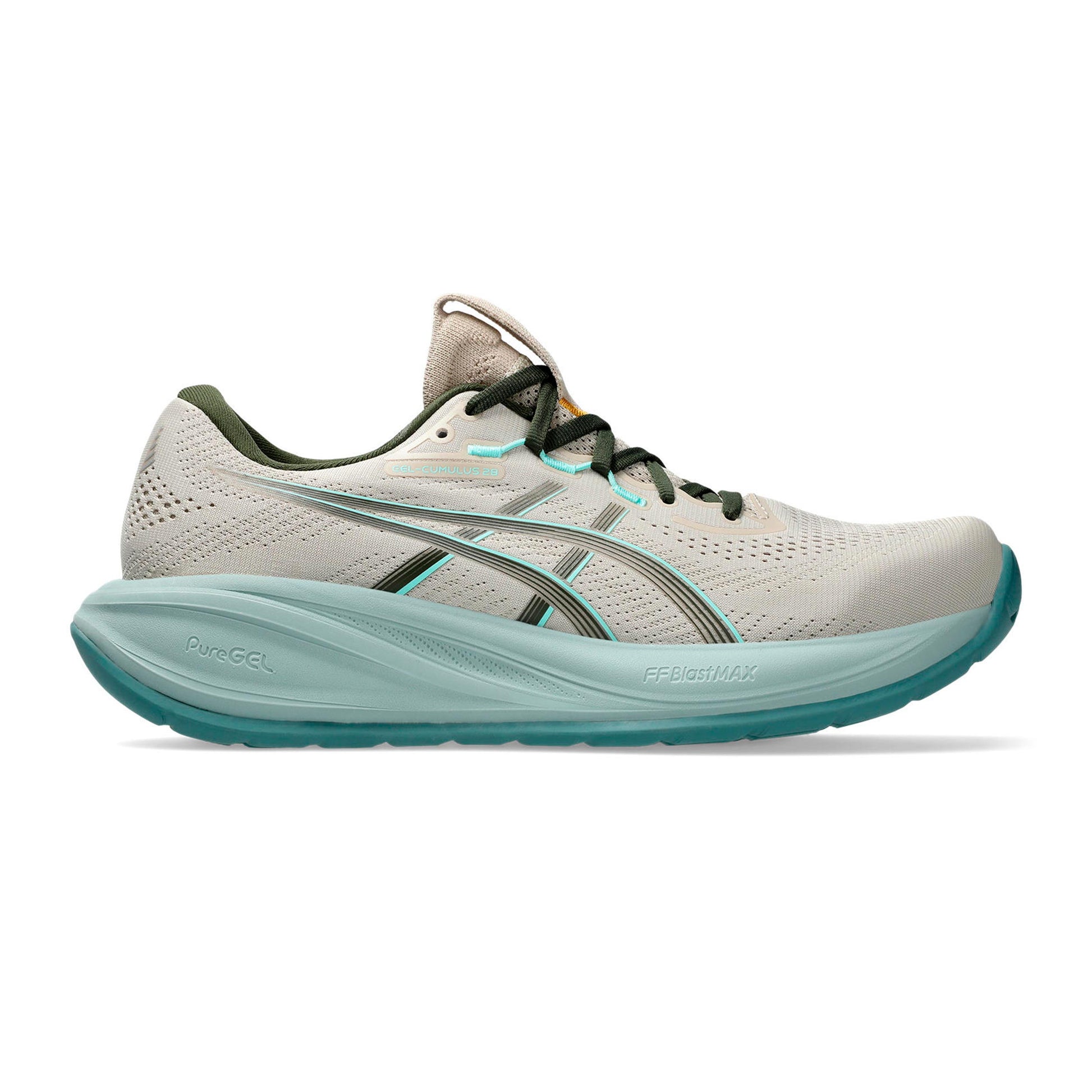 ASICS GEL-CUMULUS 28 Chaussure de running sans stabilisateurs Hommes - beige, bleu