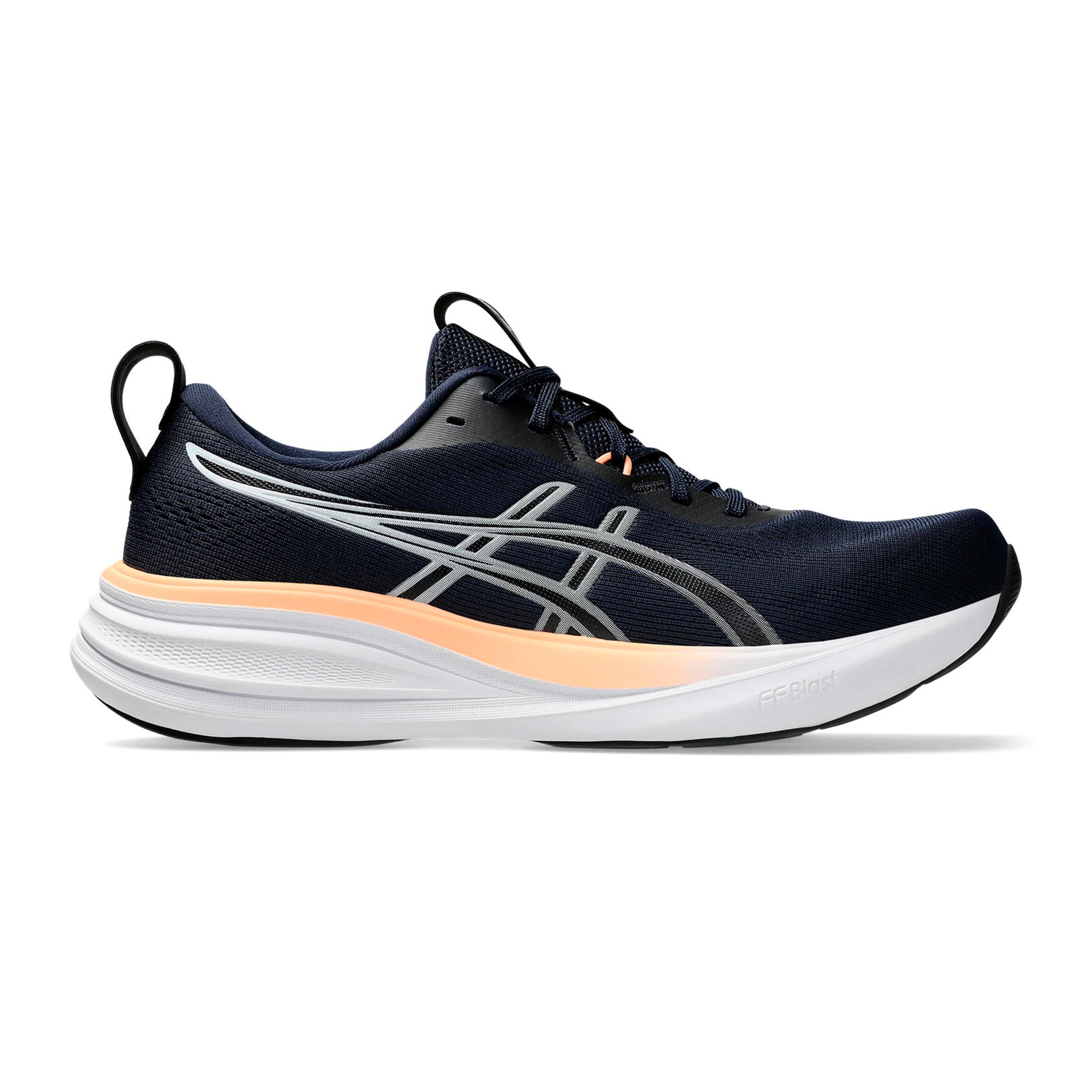 ASICS GEL-PULSE 17 Chaussure de running sans stabilisateurs Hommes - bleu foncé, orange