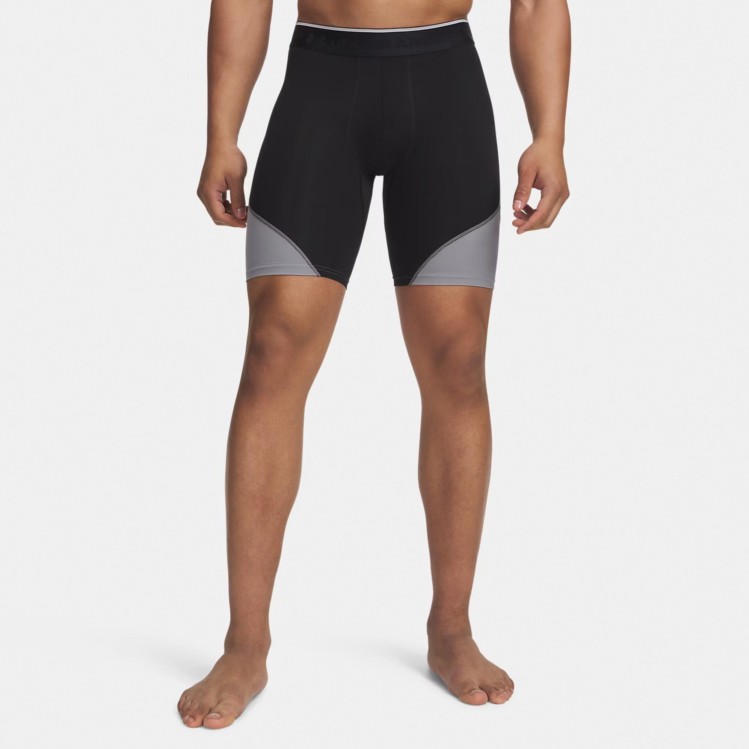 Under Armour Elite Long Shorts Hommes - noir, argent