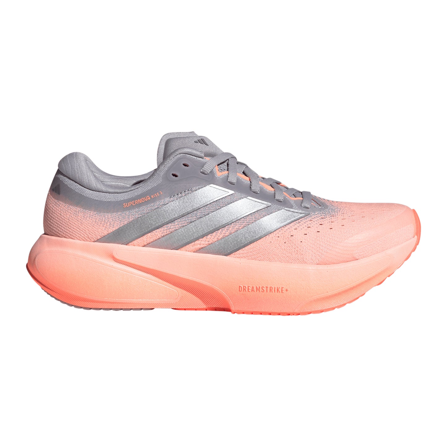 adidas Supernova Rise 3 Chaussure de running sans stabilisateurs Femmes - corail, gris
