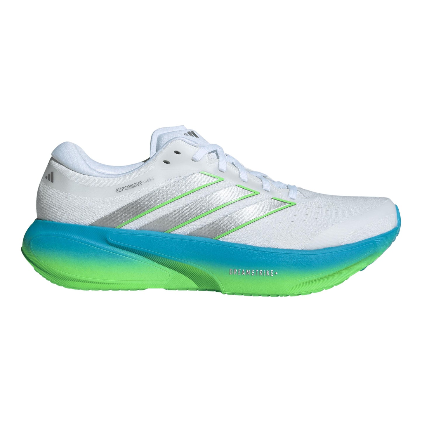 adidas Supernova Rise 3 Neutrale schoen Heren - wit, neongroen