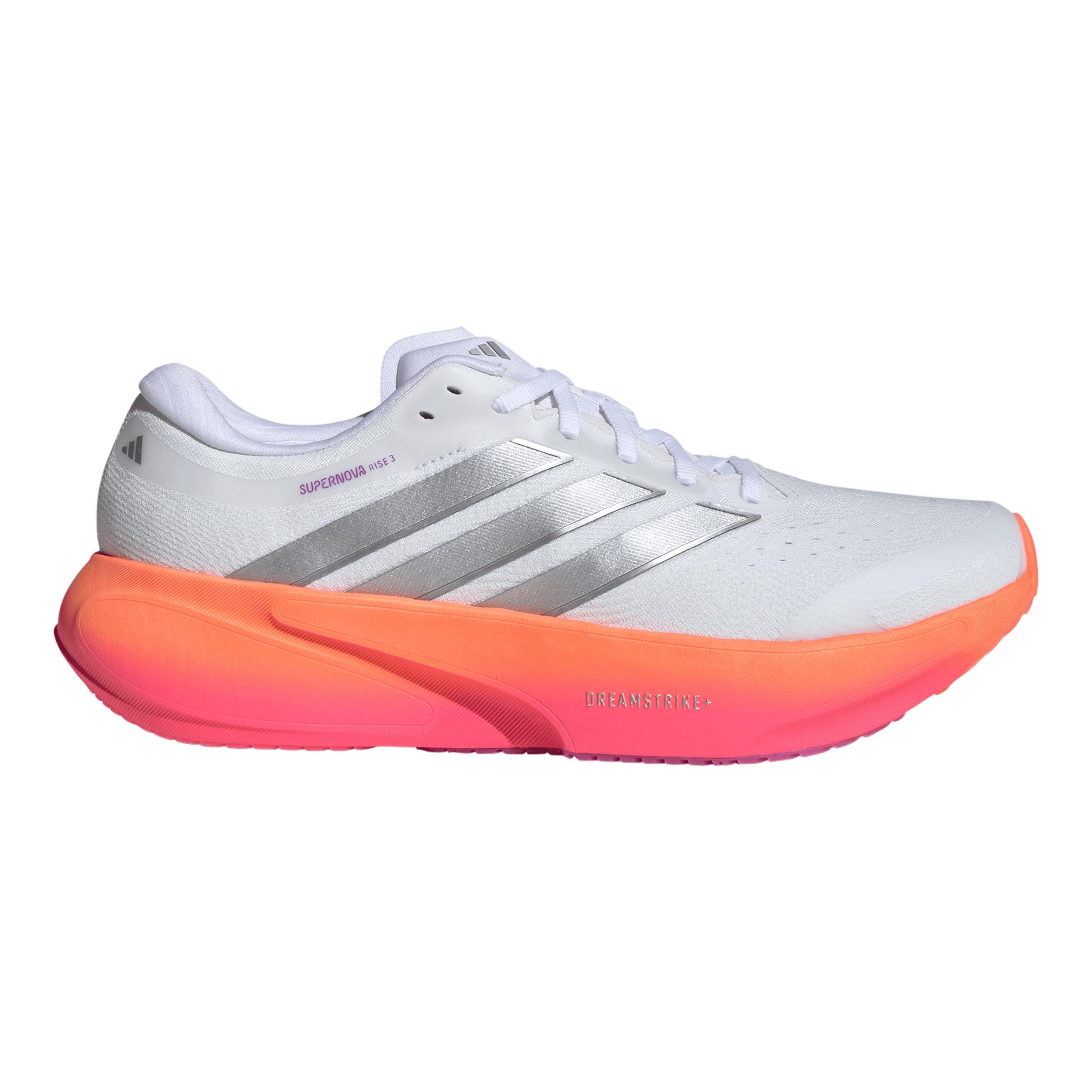 adidas Supernova Rise 3 Chaussure de running sans stabilisateurs Hommes - blanc, argent