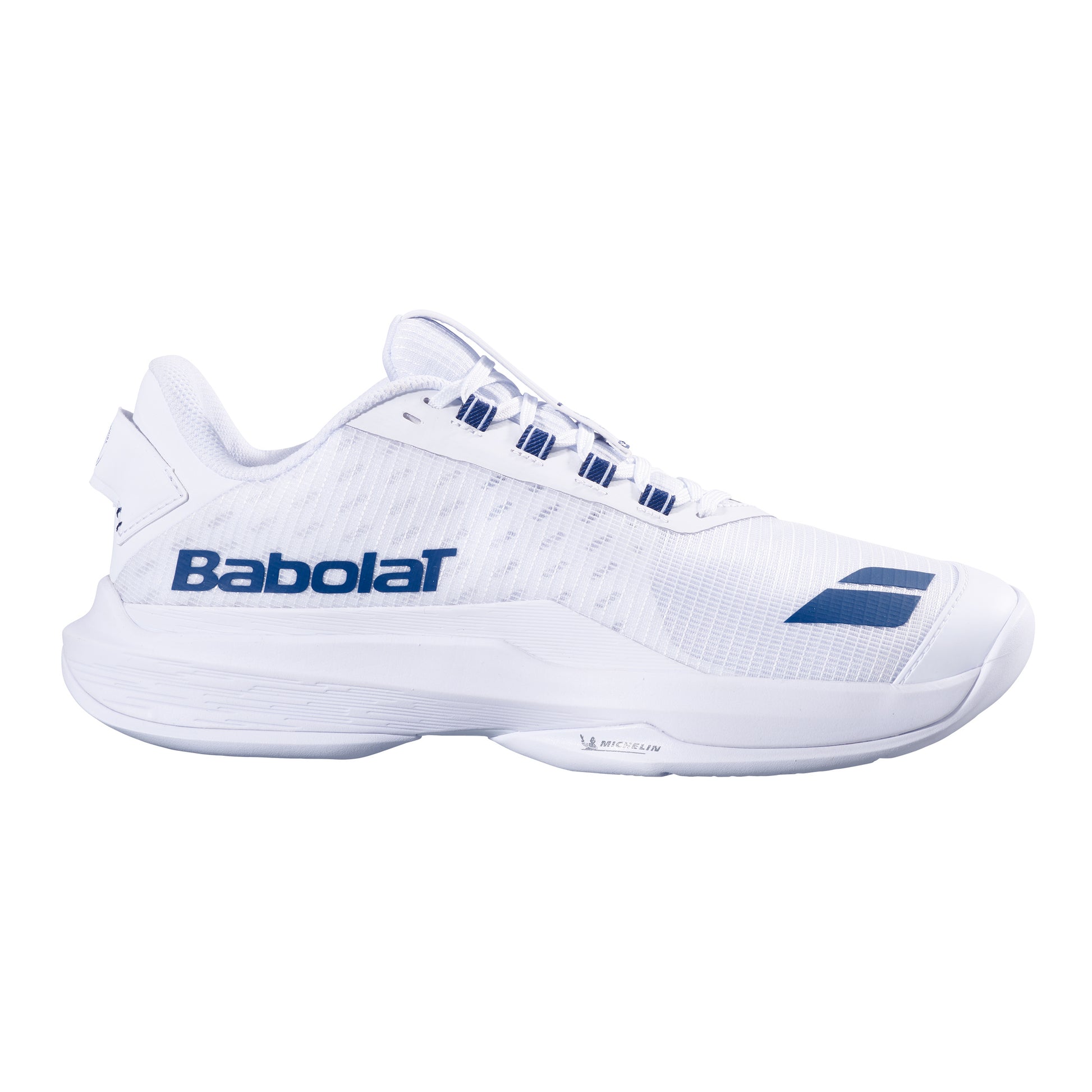 Babolat JET T2 AC WIM Chaussures toutes surfaces Hommes-blanc, bleu foncé