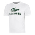 T-shirt Heren - wit, groen