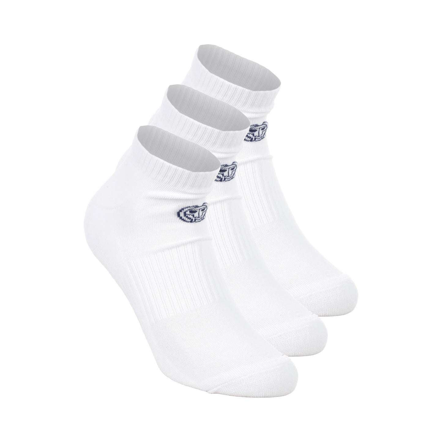 BIDI BADU Crew Performance Tennissokken Verpakking 3 stuks -wit