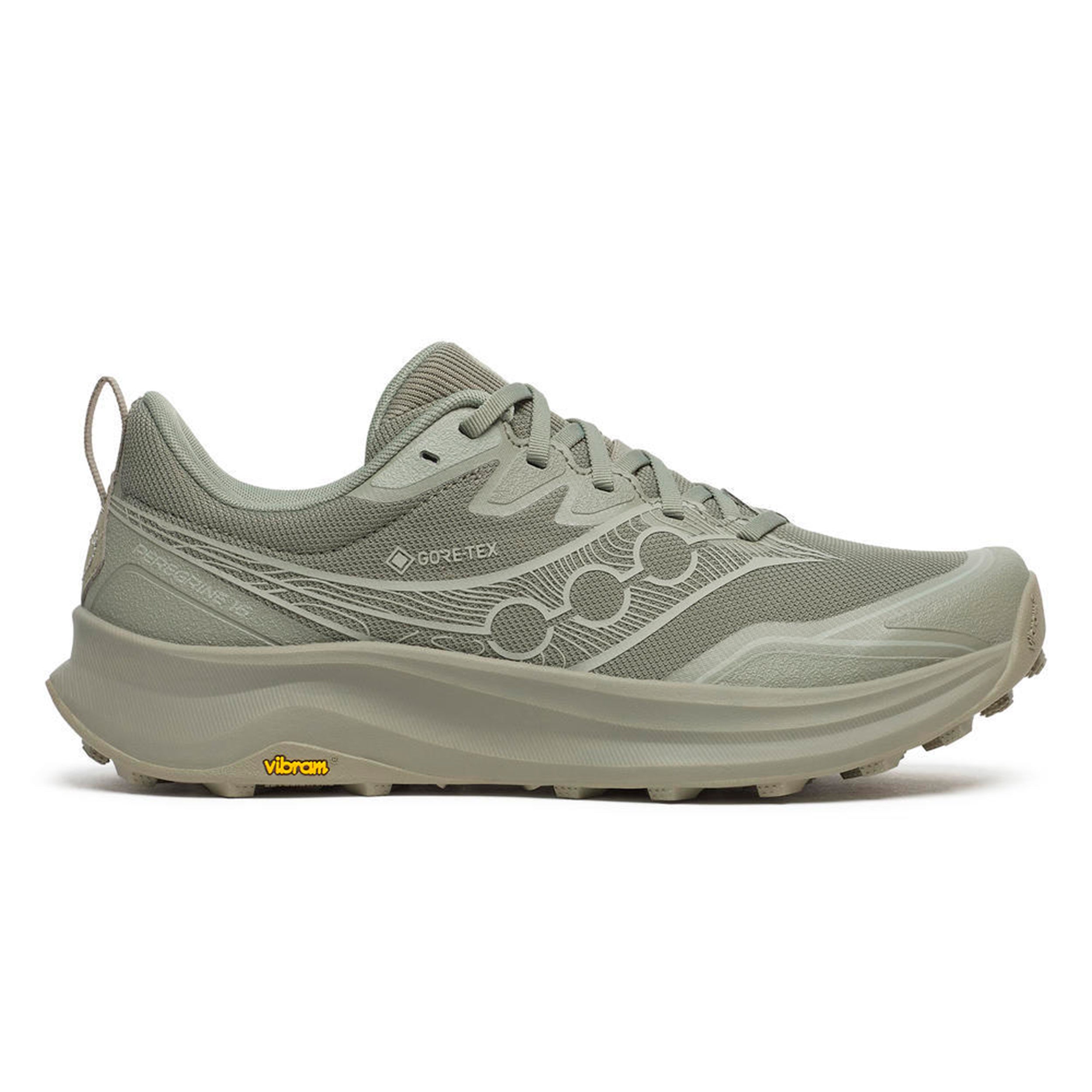 Saucony Peregrine 16 GTX Chaussure trail Hommes - vert olive, kaki