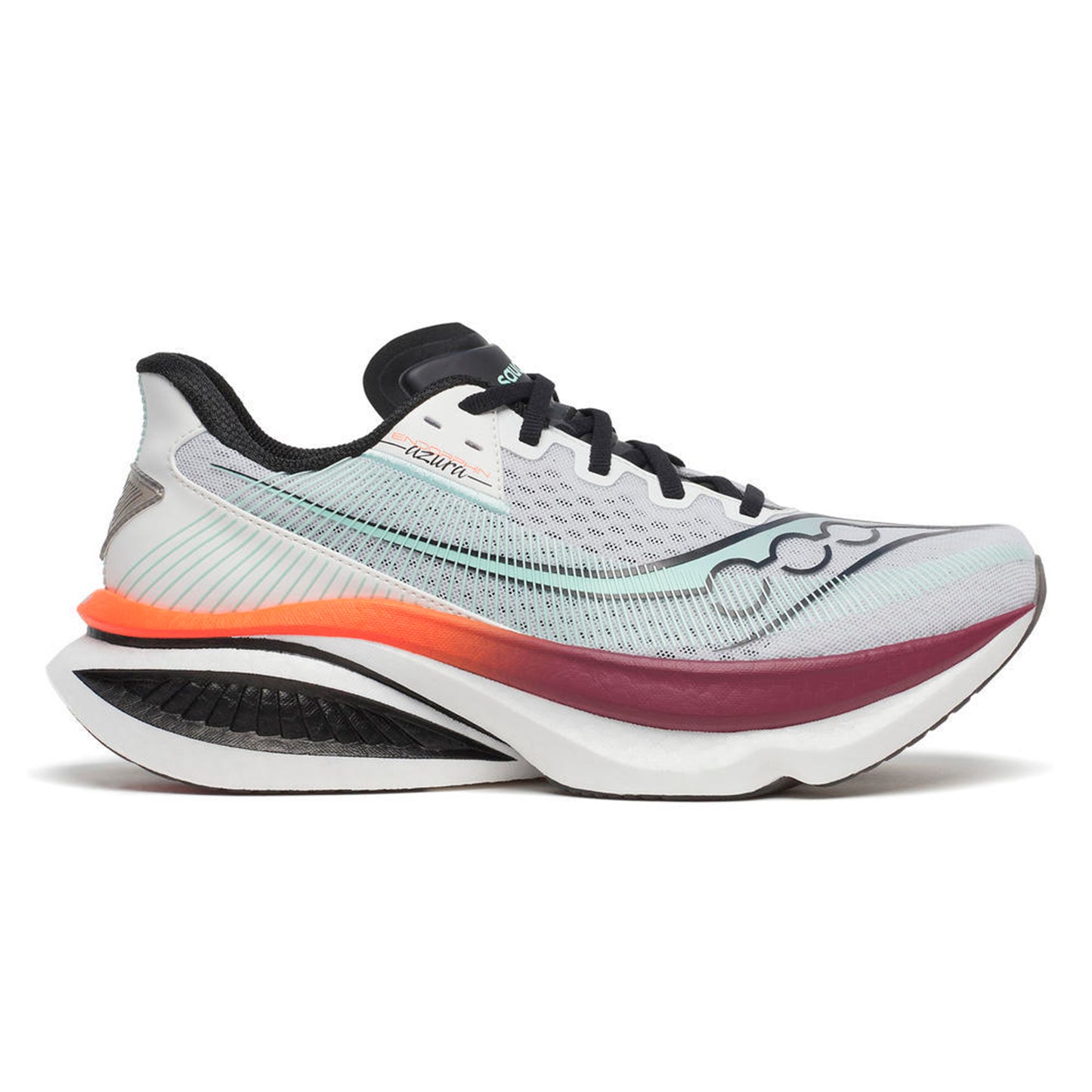 Saucony Endorphin Azura Chaussure de running sans stabilisateurs Hommes-blanc, corail