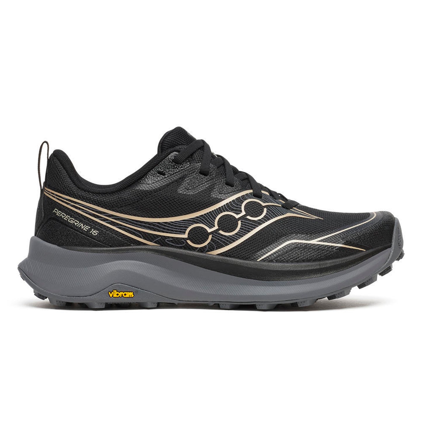Saucony Peregrine 16 Trailschoen Dames-zwart, grijs
