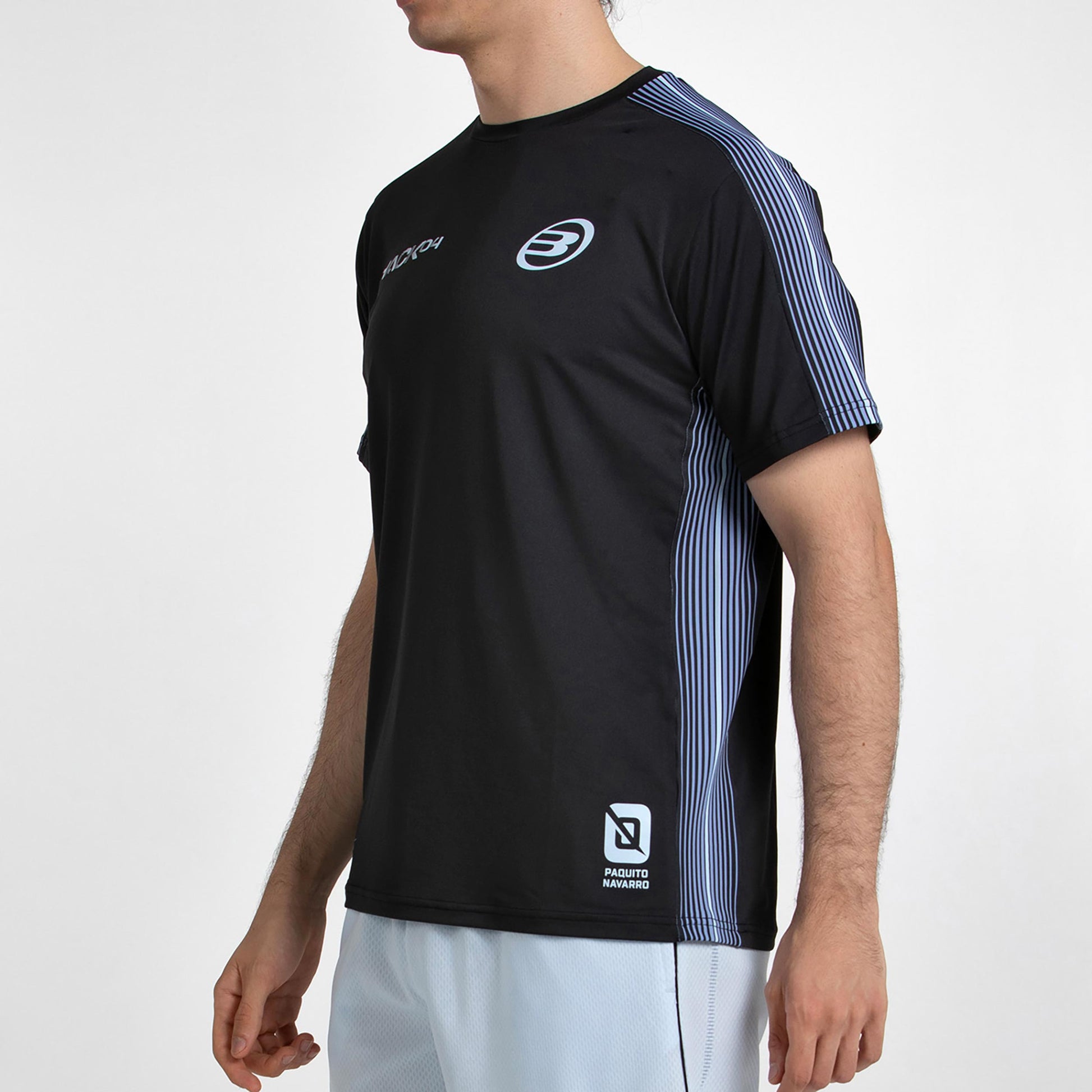 Bullpadel Paquito 26V T-shirt Hommes - noir