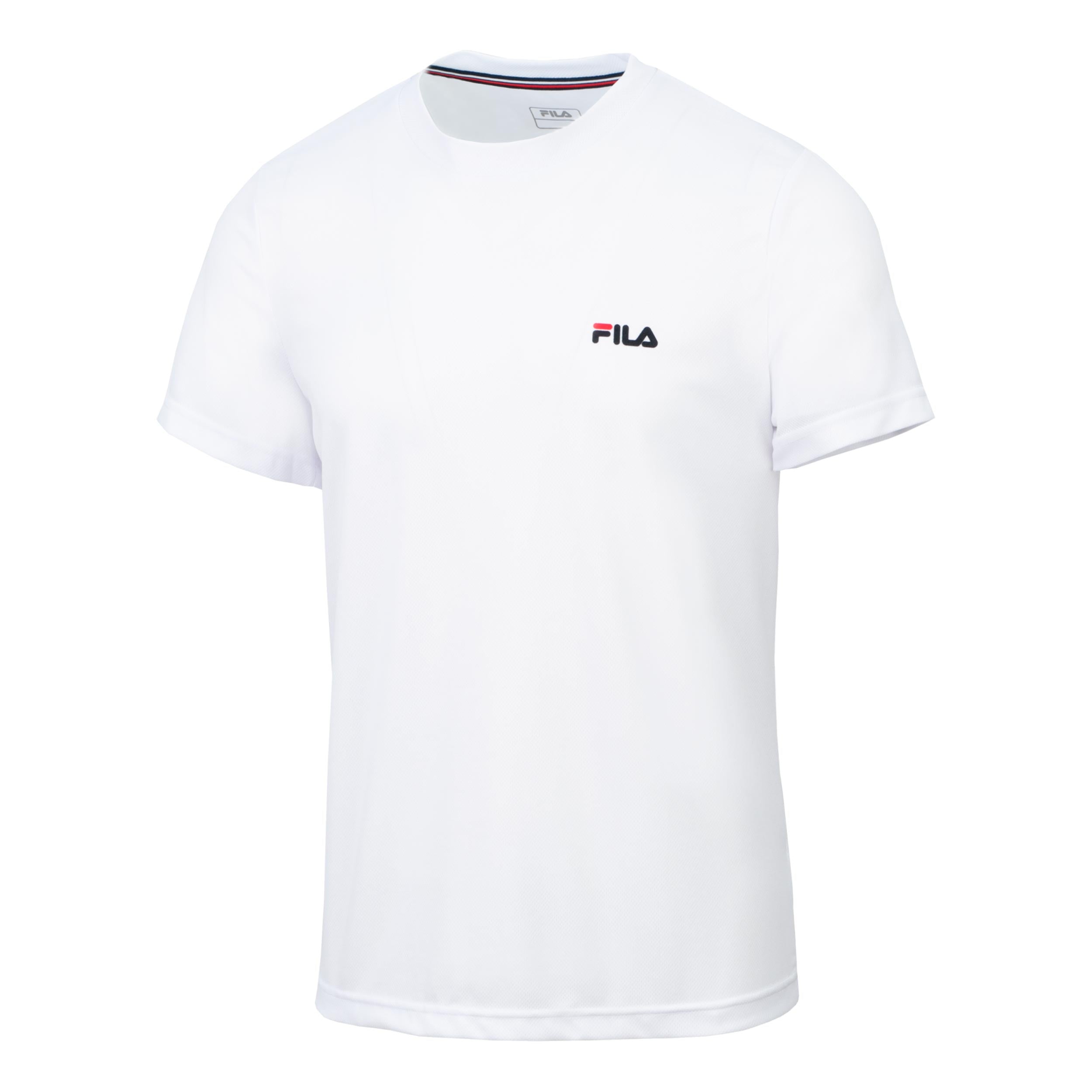 Fila Logo small 2 T-shirt Heren-wit