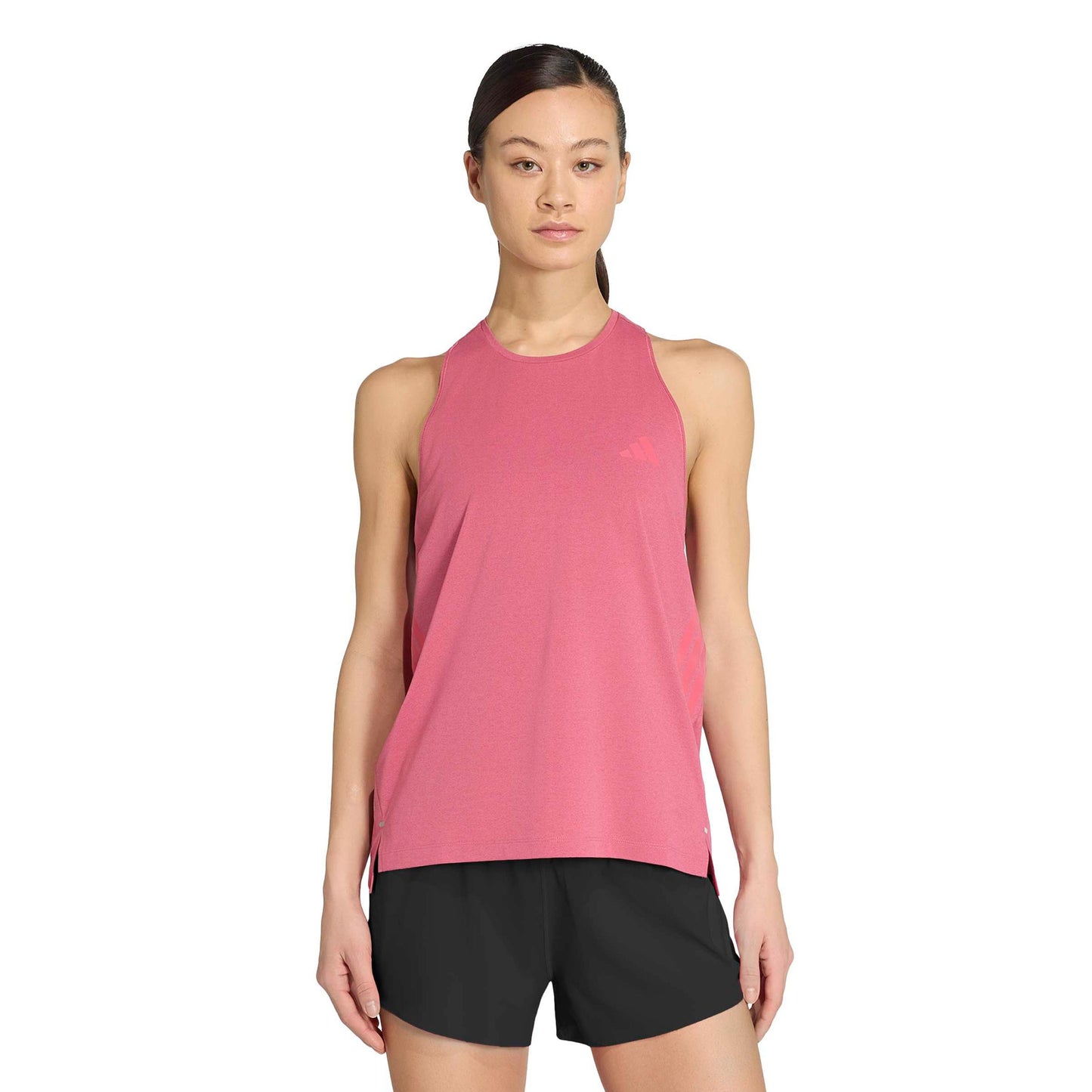 adidas adi365 Iconic Hardloopshirt Dames - wijnrood