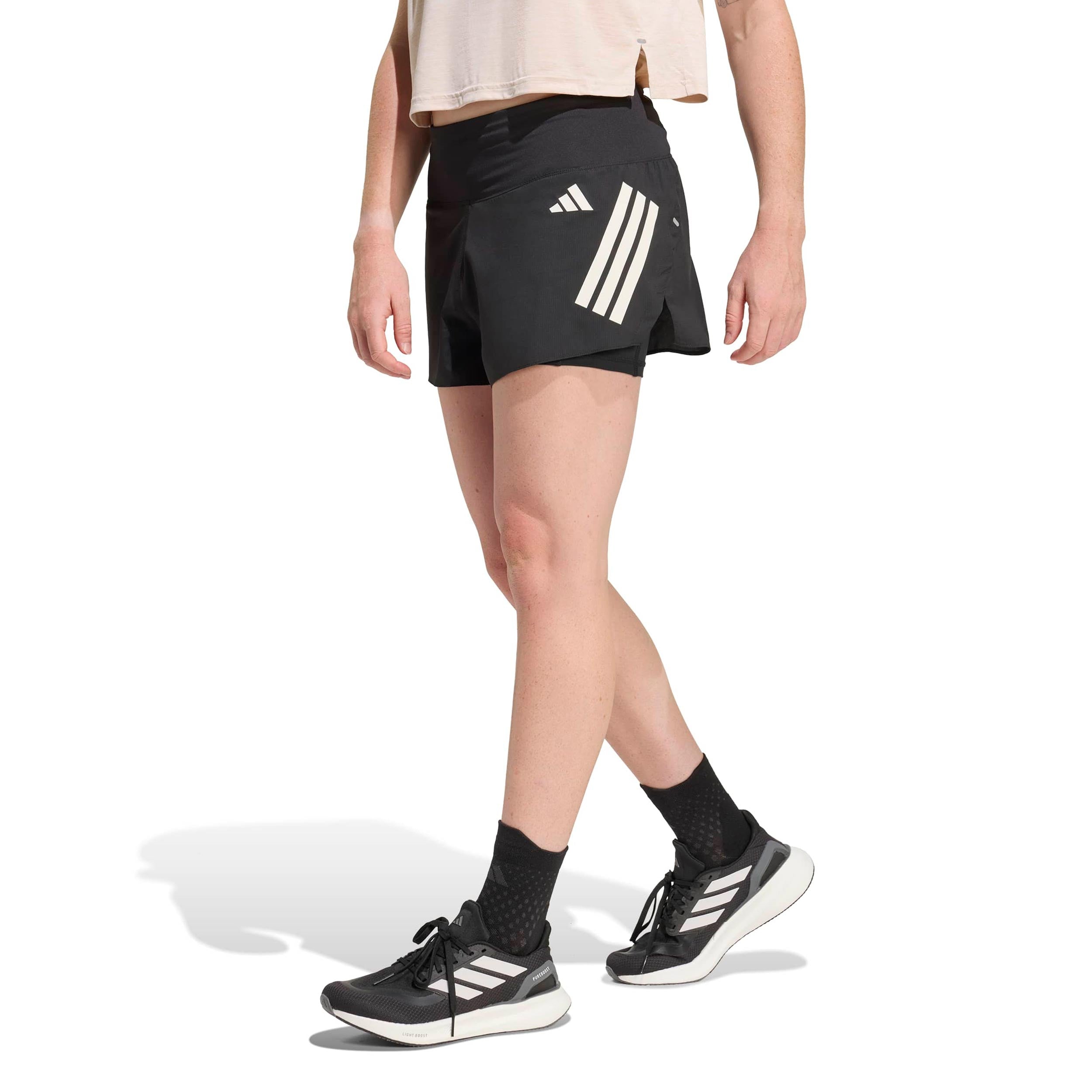 adidas adi365 2in1  Short de running Femmes-noir