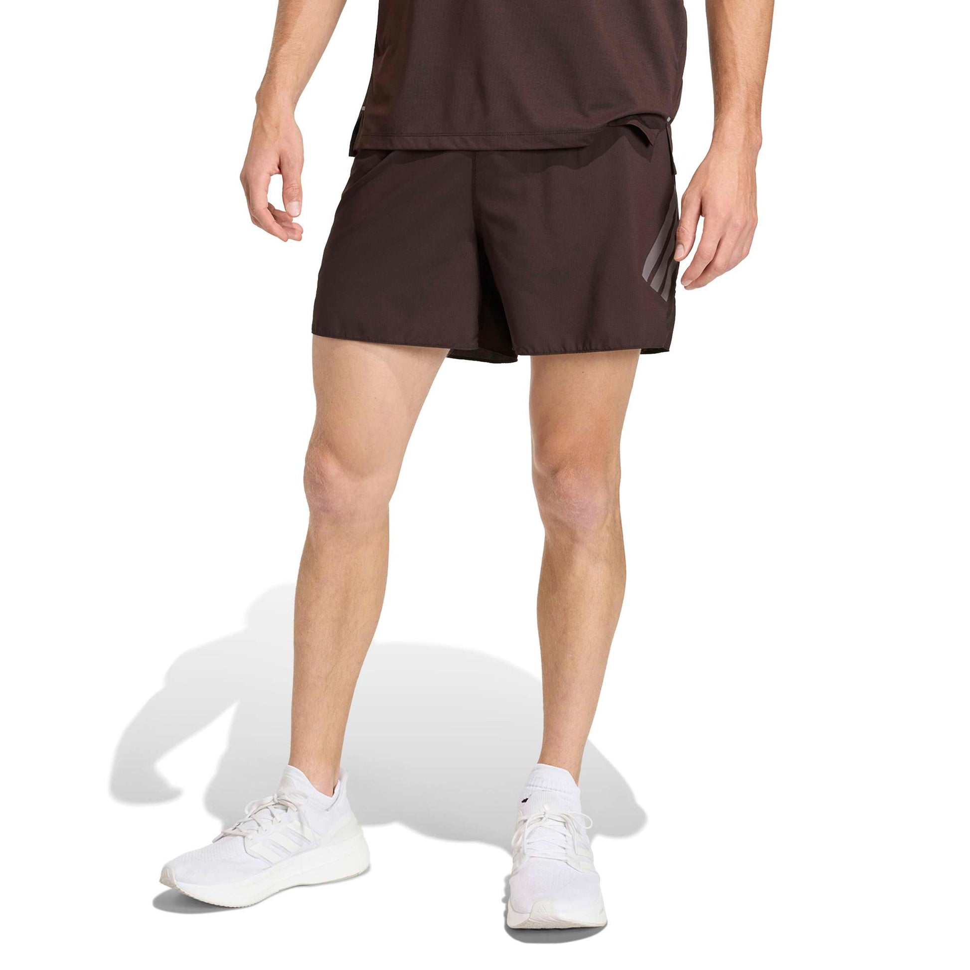 adidas adi365 5in  Short de running Hommes-gris foncé
