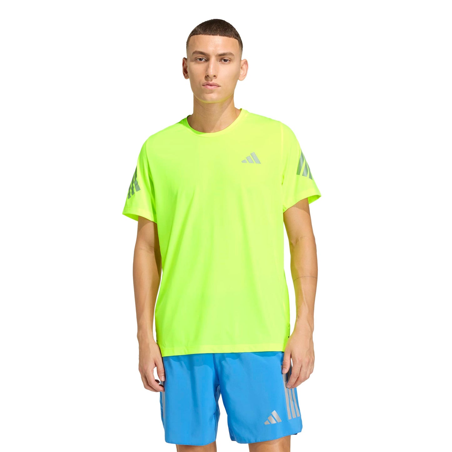 adidas adi365 Hardloopshirt Heren - neongeel