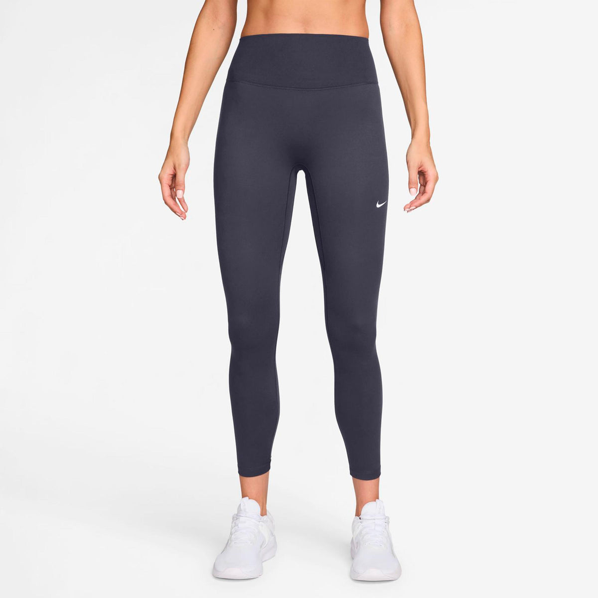 Nike Dri-Fit One High Rise 7/8 Tight Dames - donkergrijs
