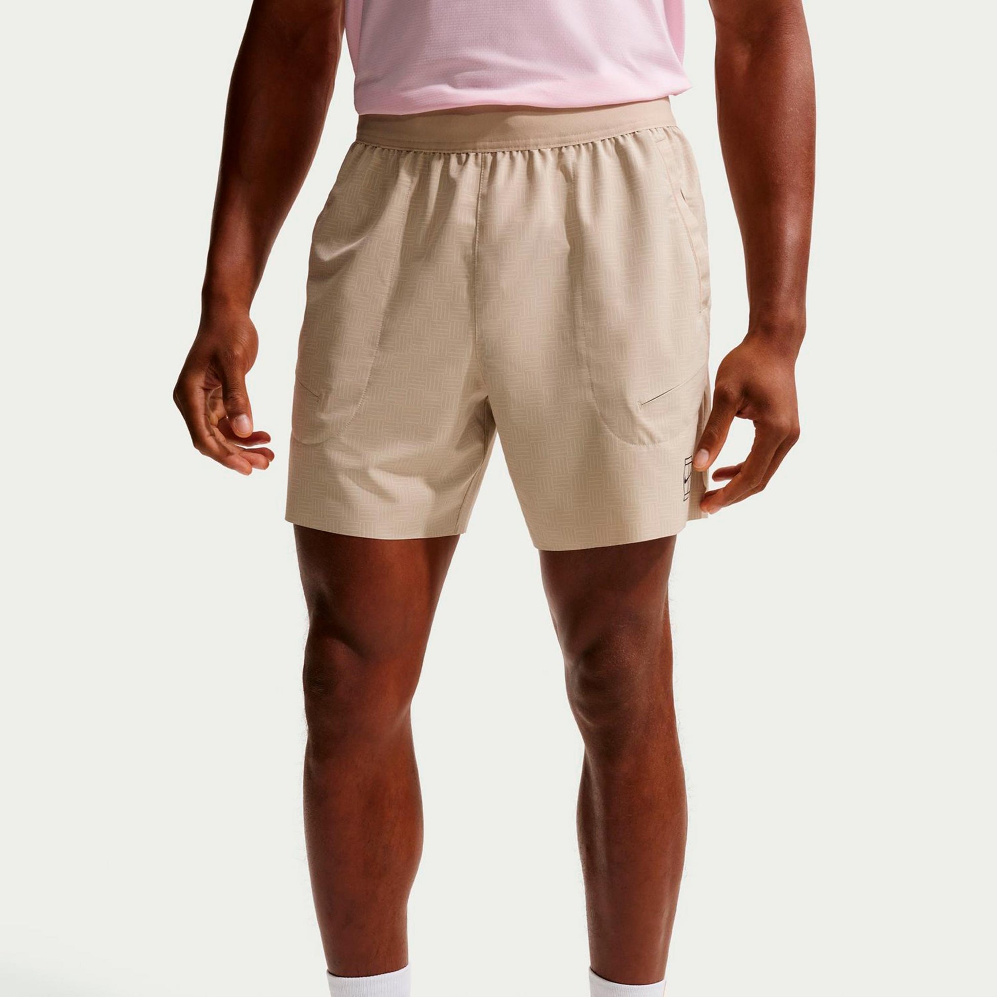 Nike Jannik Sinner Court Dri-Fit Advantage 6in Shorts Hommes-kaki