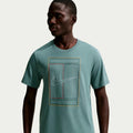 Court Heritage T-shirt Heren-salie, grijs