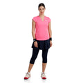 Crew 2.0 V-Neck T-shirt Dames-pink