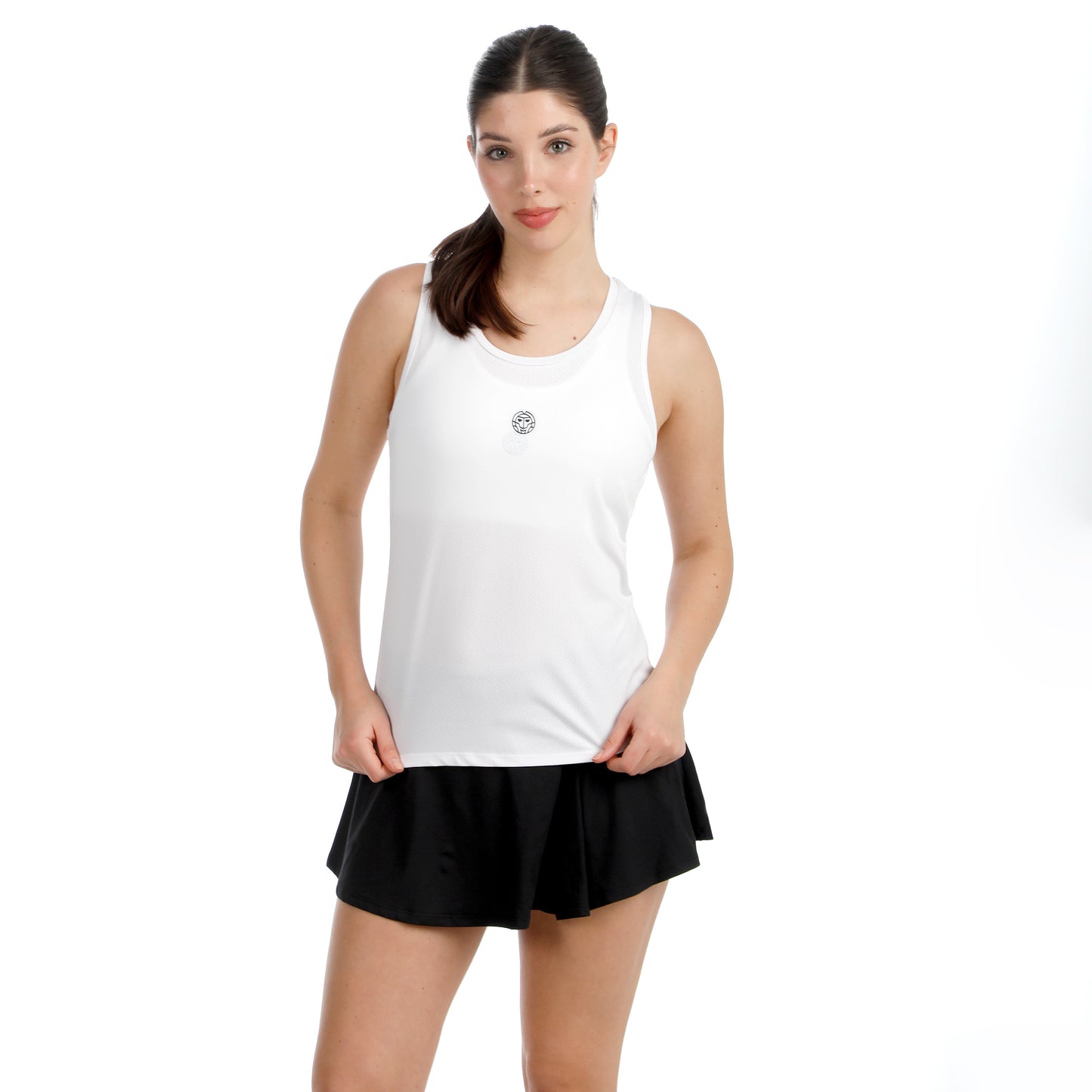 BIDI BADU Crew Racerback Tanktop Dames - wit