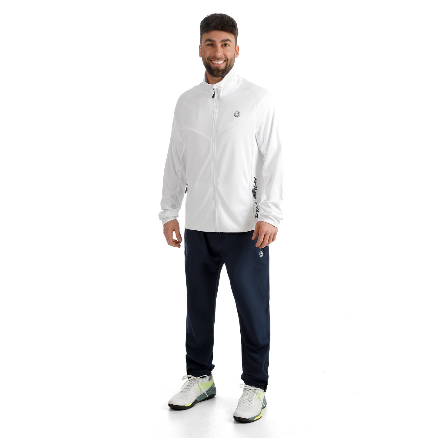 BIDI BADU Crew 2.0 Veste de survêtement Hommes-blanc